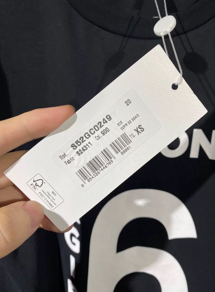 Maison Margiela Maison Margiela ShortSleeved TShirt - DMC-2508 Size US XS / EU 42 / 0 - 5 Thumbnail