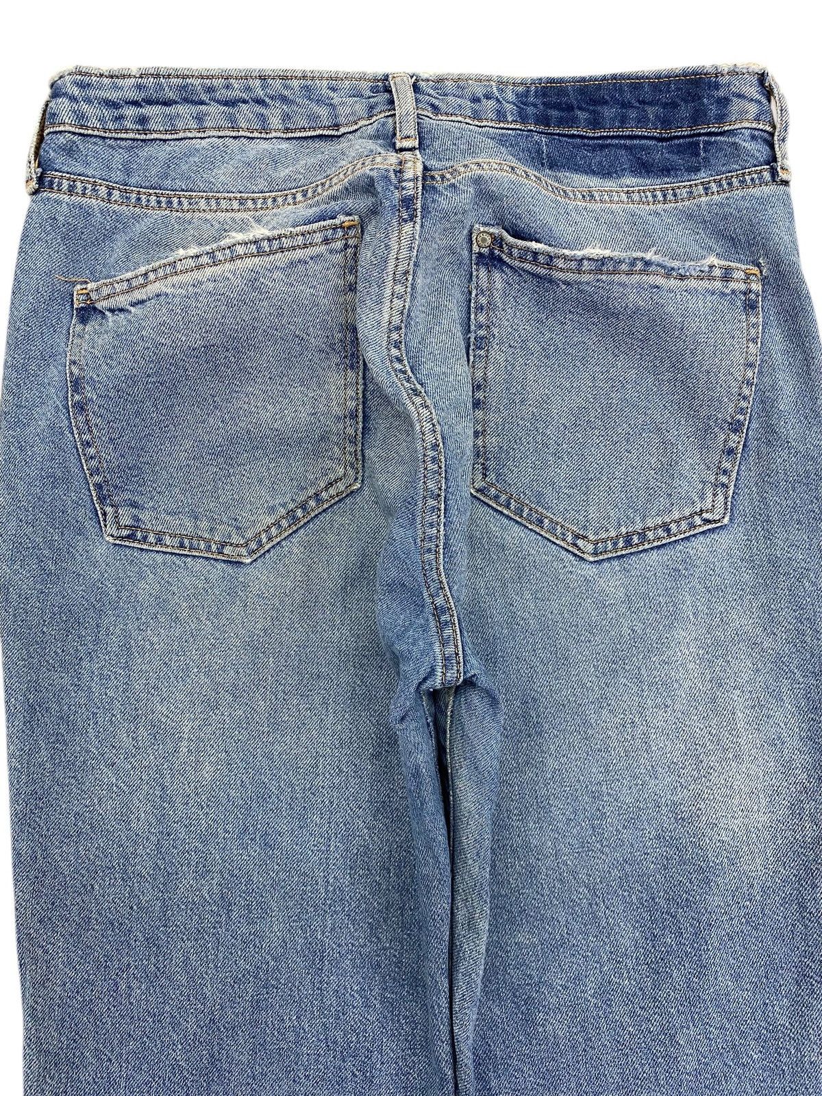 Japanese Brand Japanese Brand High Waist Denim Style Straight Chopped Jeans Size US 30 / EU 46 - 4 Thumbnail
