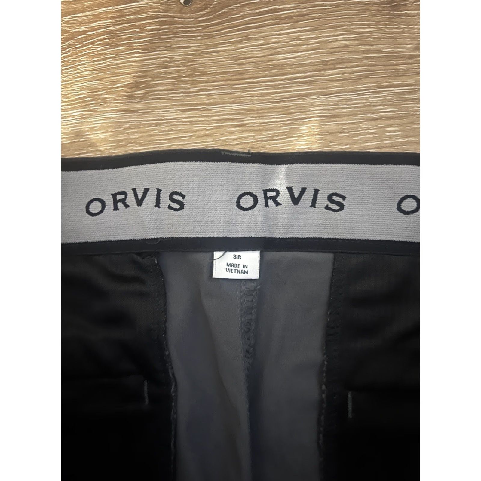 Orvis Orvis Mens Gray Nylon Outdoor Hiking Pants Regular Size 38 x 32 Pants Mens Gray Nylon Outdoor Hiking Chino 90s? Size US 38 / EU 54 - 3 Thumbnail