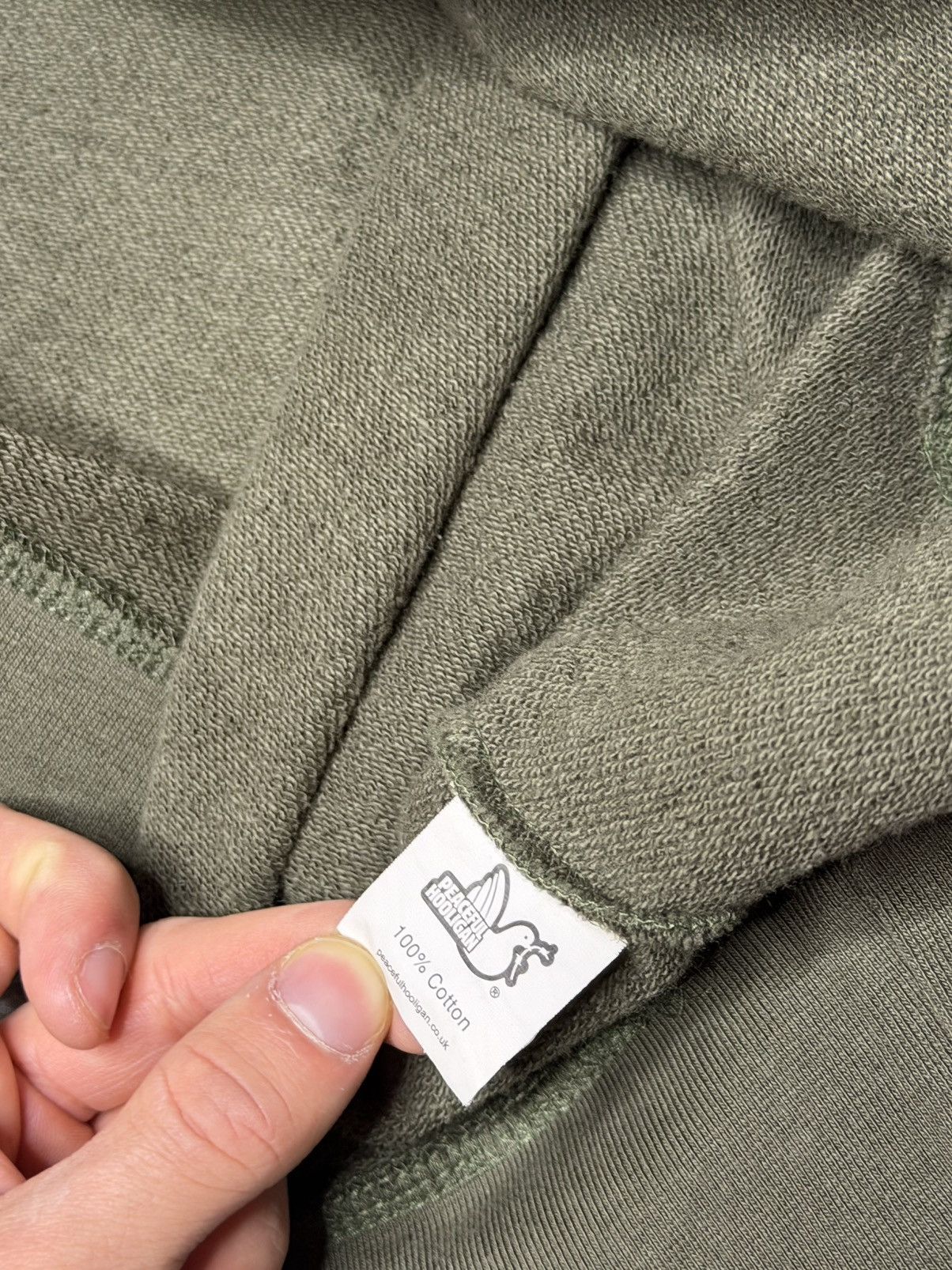 Other Peaceful Hooligan Hoodie Policeful Olive Size US L / EU 52-54 / 3 - 6 Thumbnail