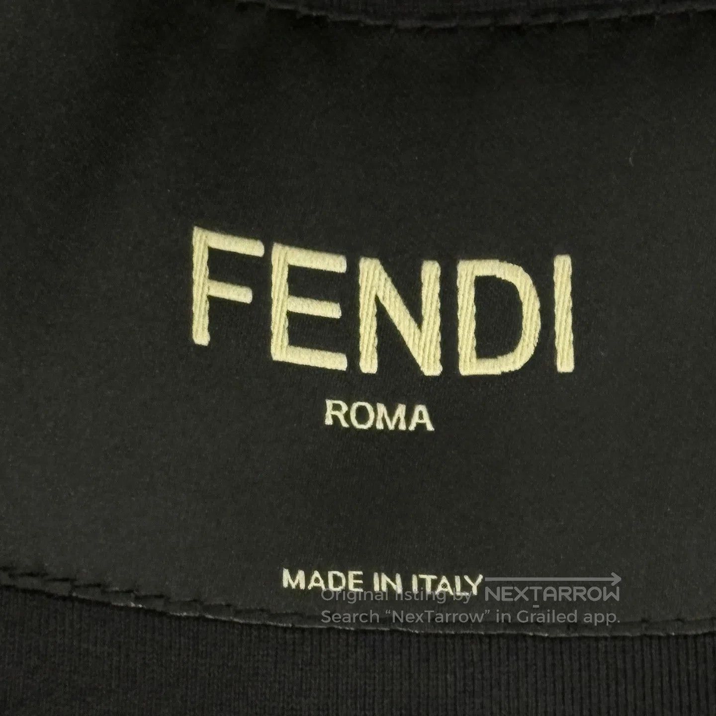 Fendi FENDI size44 Black, fully printed velvet-flocked hooded pil Size US S / EU 44-46 / 1 - 4 Thumbnail