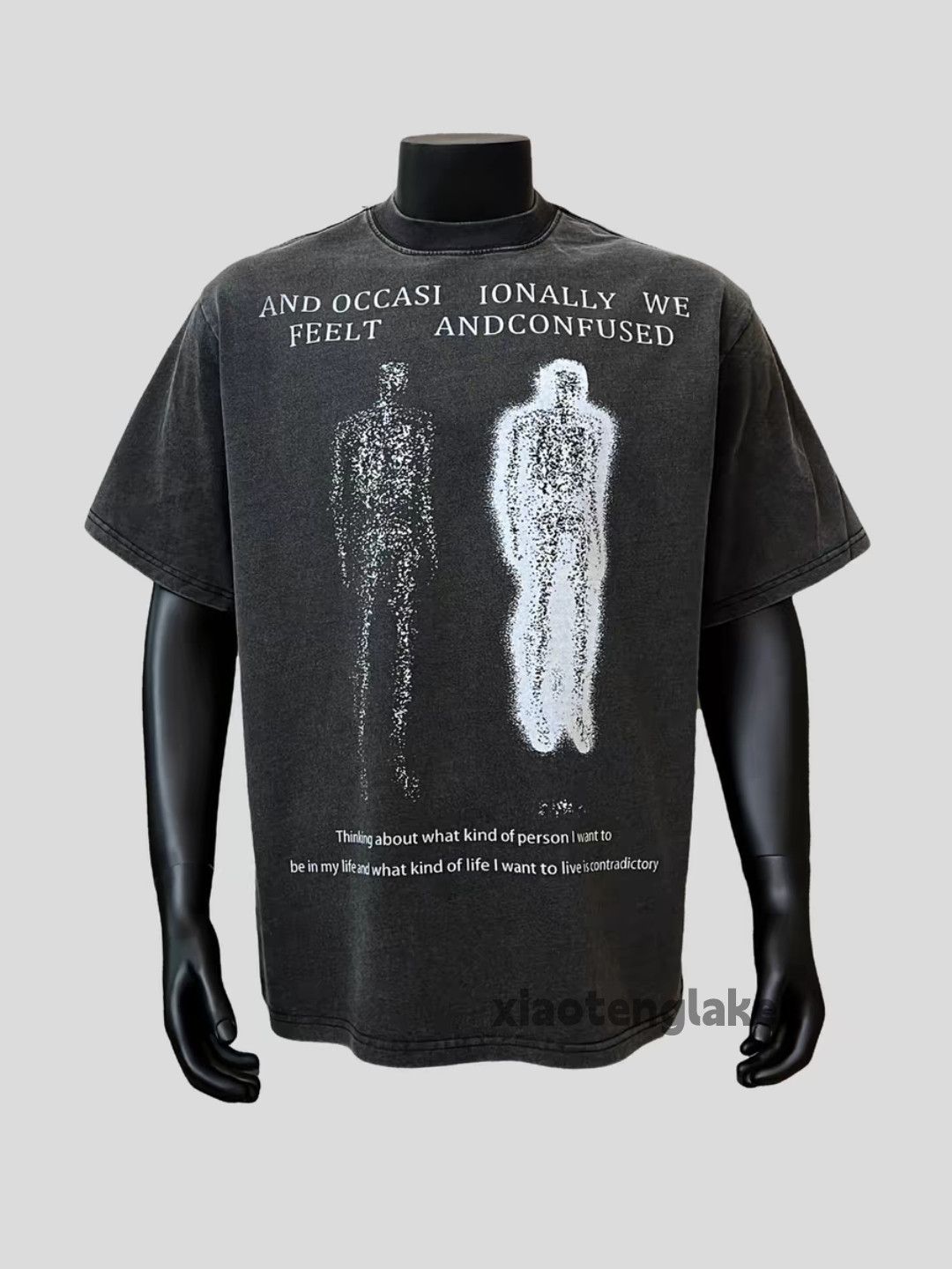 Vintage Unisex pattern graphic loose punk grunge yuppie t shirt Size US XL / EU 56 / 4 - 2 Thumbnail