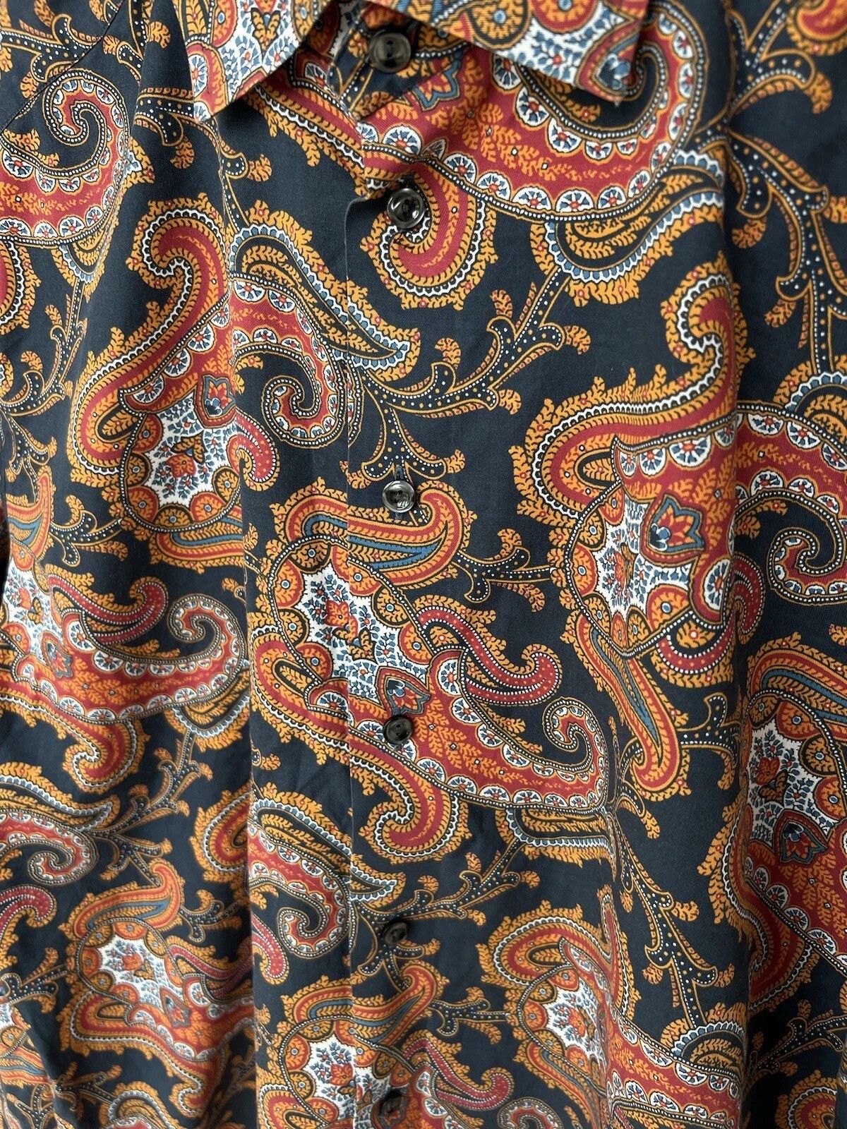 Eton Eton Printed Button Down Shirt Mens Size 42 or M/L Size US M / EU 48-50 / 2 - 9 Thumbnail