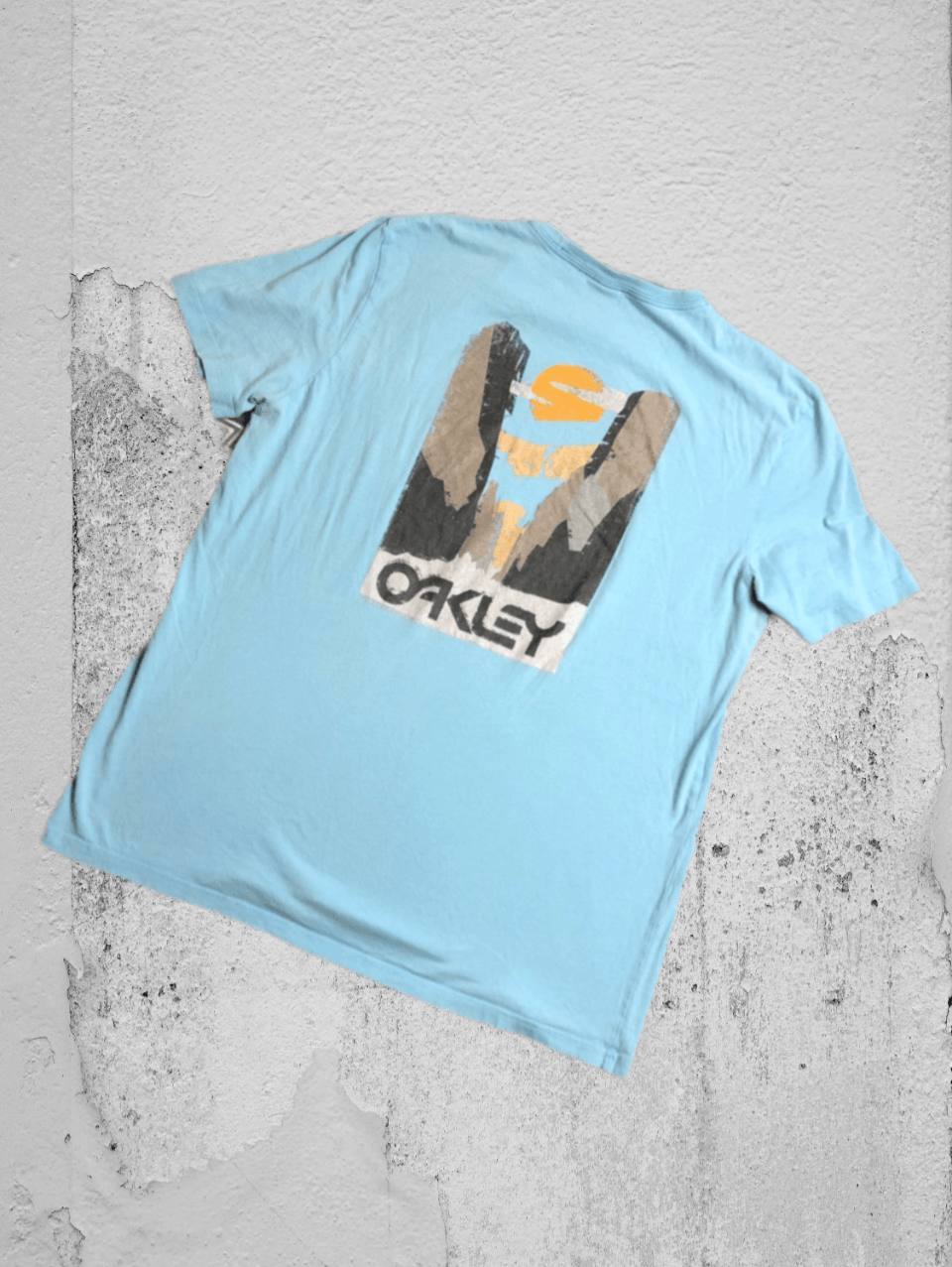 Oakley Y2K Affliction Style All Over Print T Shirt Tee Tapout Japan Size US XL / EU 56 / 4 - 1 Thumbnail