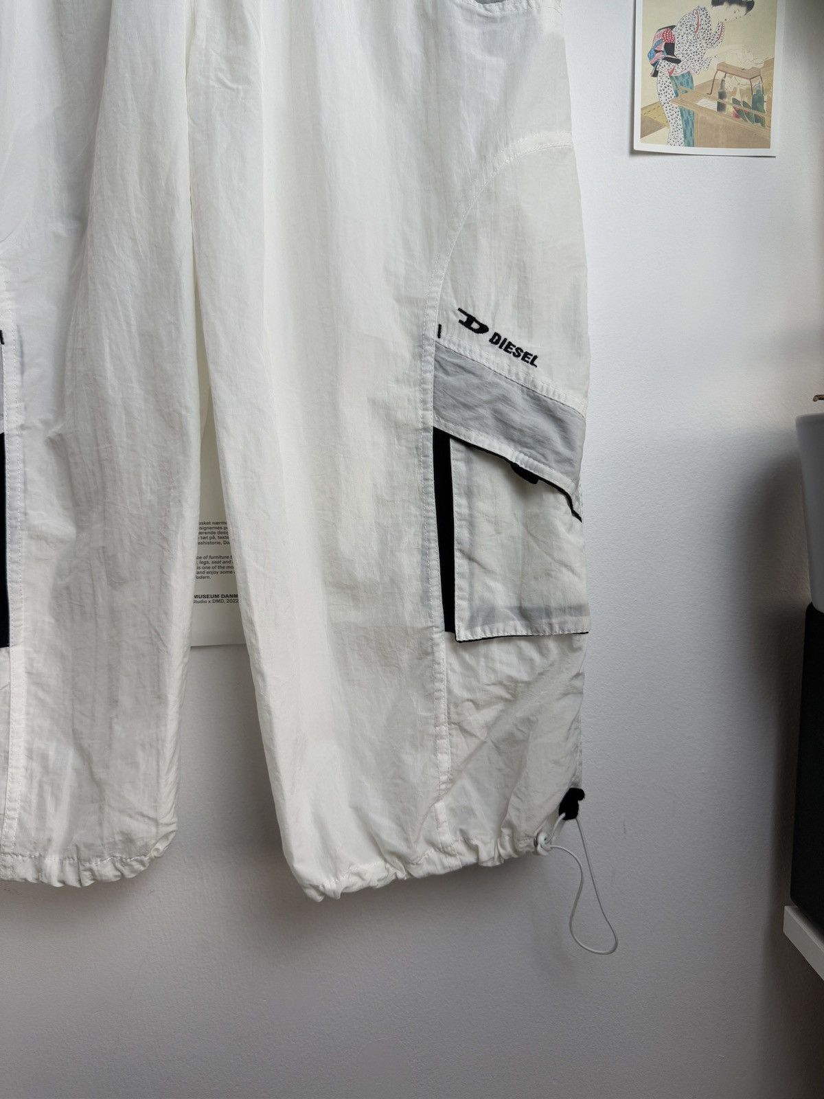 Diesel Vintage y2k Diesel technical baggy cargo bermuda shorts L 36 Size US 36 / EU 52 - 4 Thumbnail