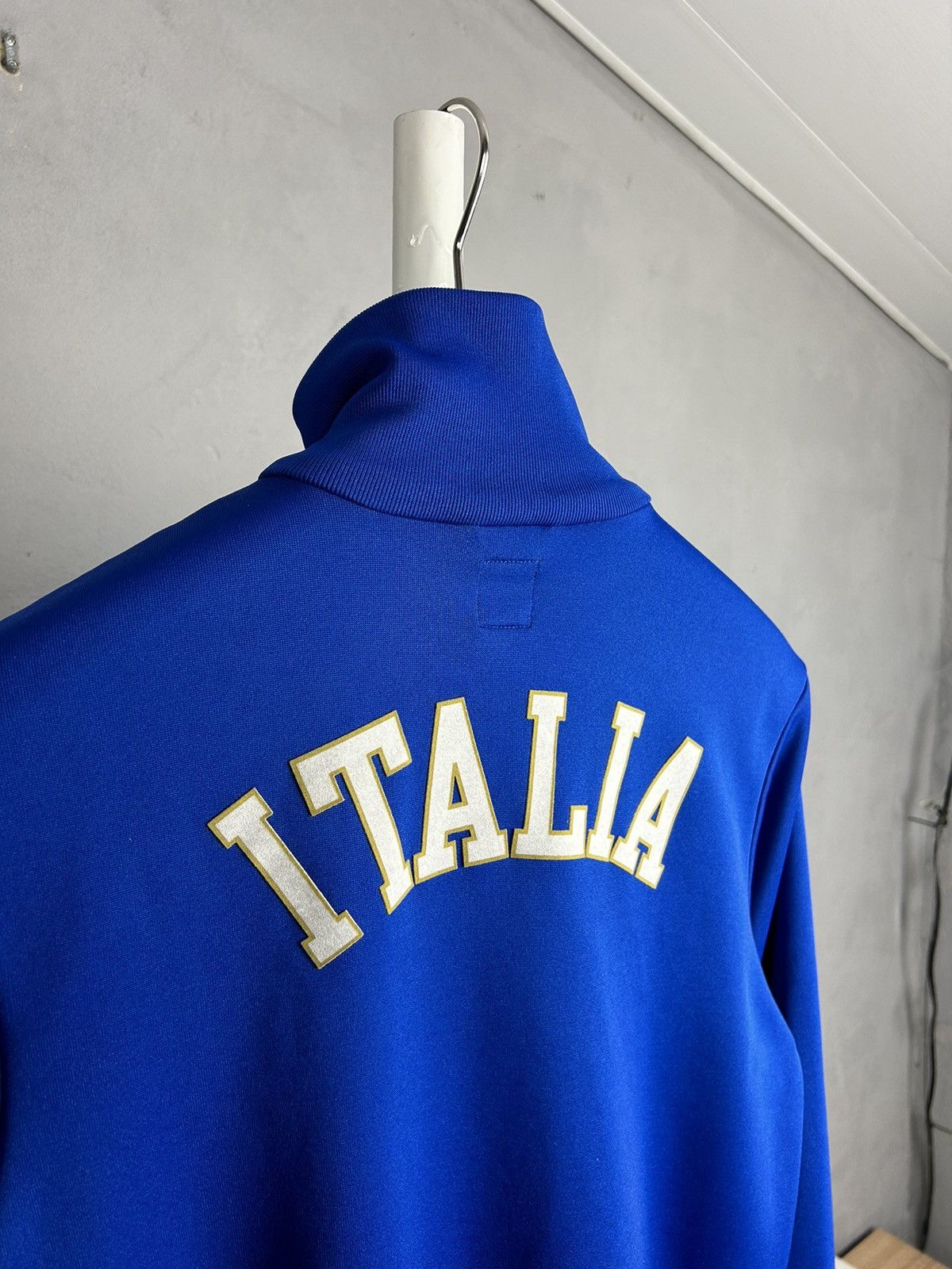 Adidas Vintage Adidas Originals Italia Track Jacket Blue Full Zip Size US S / EU 44-46 / 1 - 9 Thumbnail