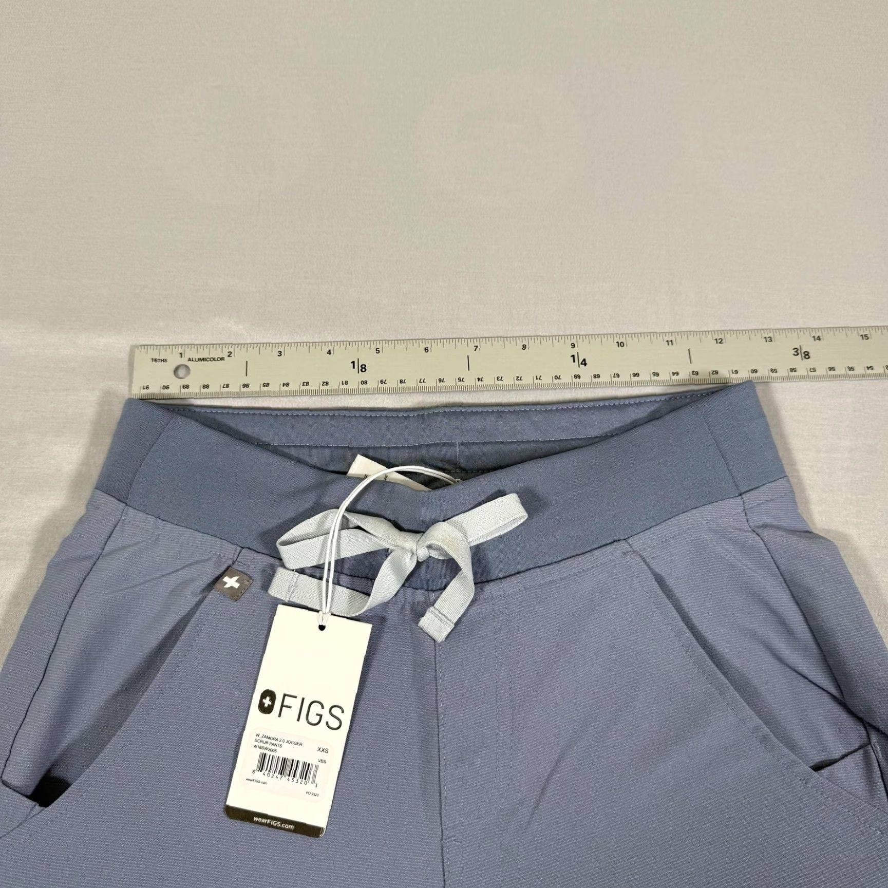 Vintage Figs Zamora 2.0 Jogger Pants Womens XXS Violet Shadow Scrubs Drawstring Blue Size 24" / US 00 / IT 34 - 7 Thumbnail