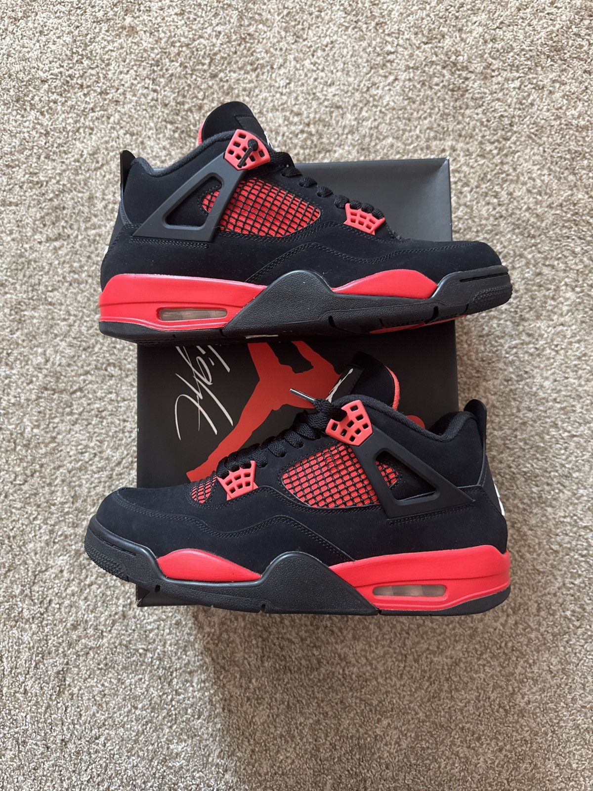 Jordan 4 Retro “Red Thunder”