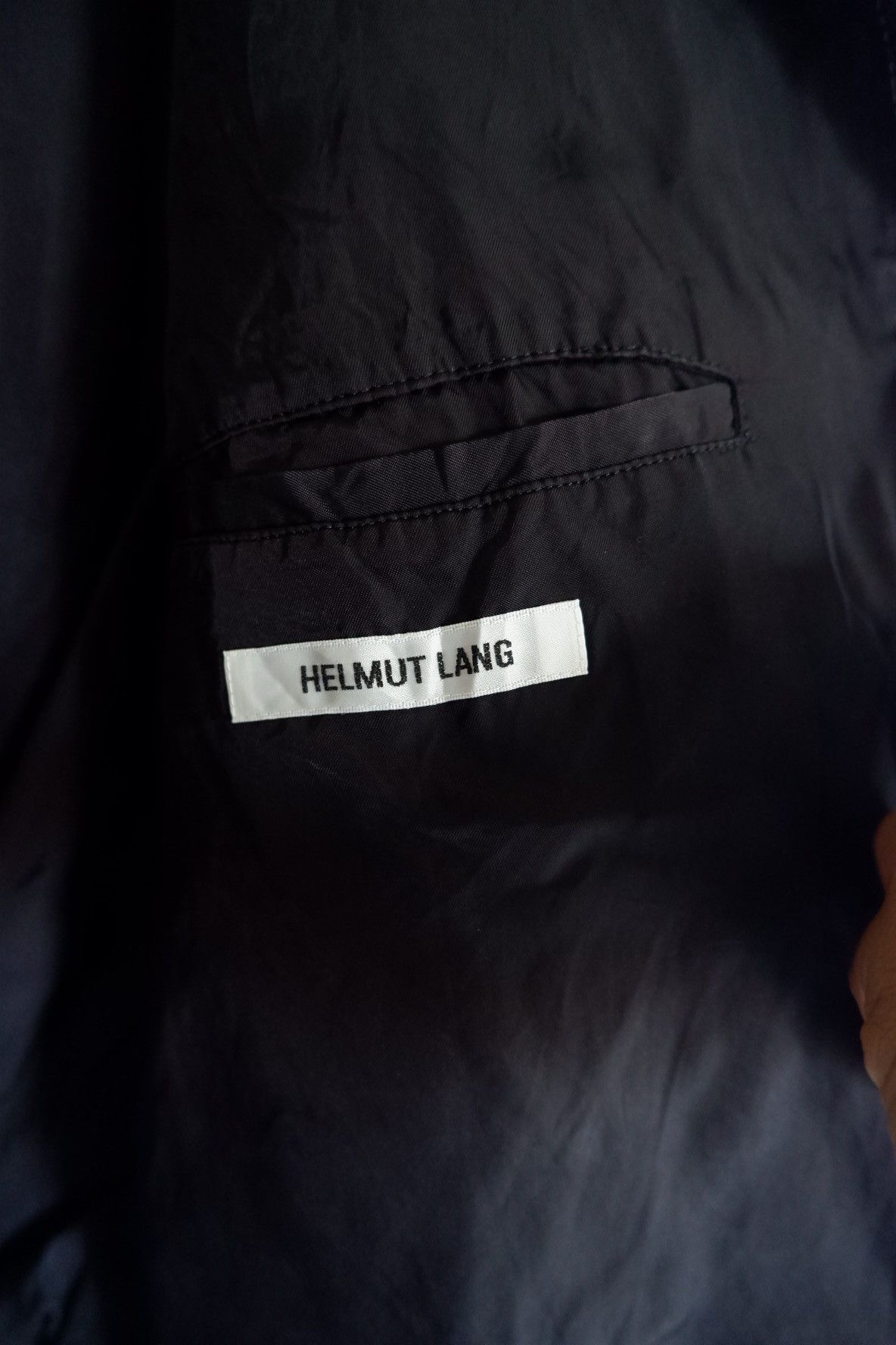 Helmut Lang Vintage Helmut Lang Flight Bomber Jacket Size US S / EU 44-46 / 1 - 6 Thumbnail