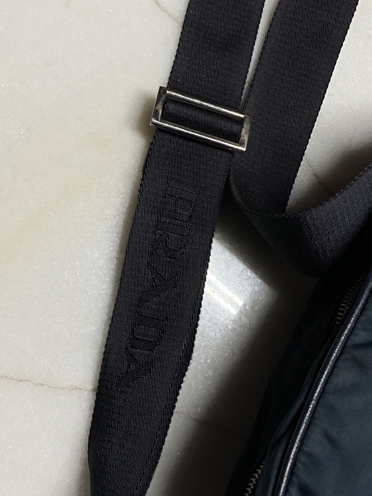 Prada Prada Nylon Navy Messenger Crossbody Bag Size ONE SIZE - 9 Thumbnail