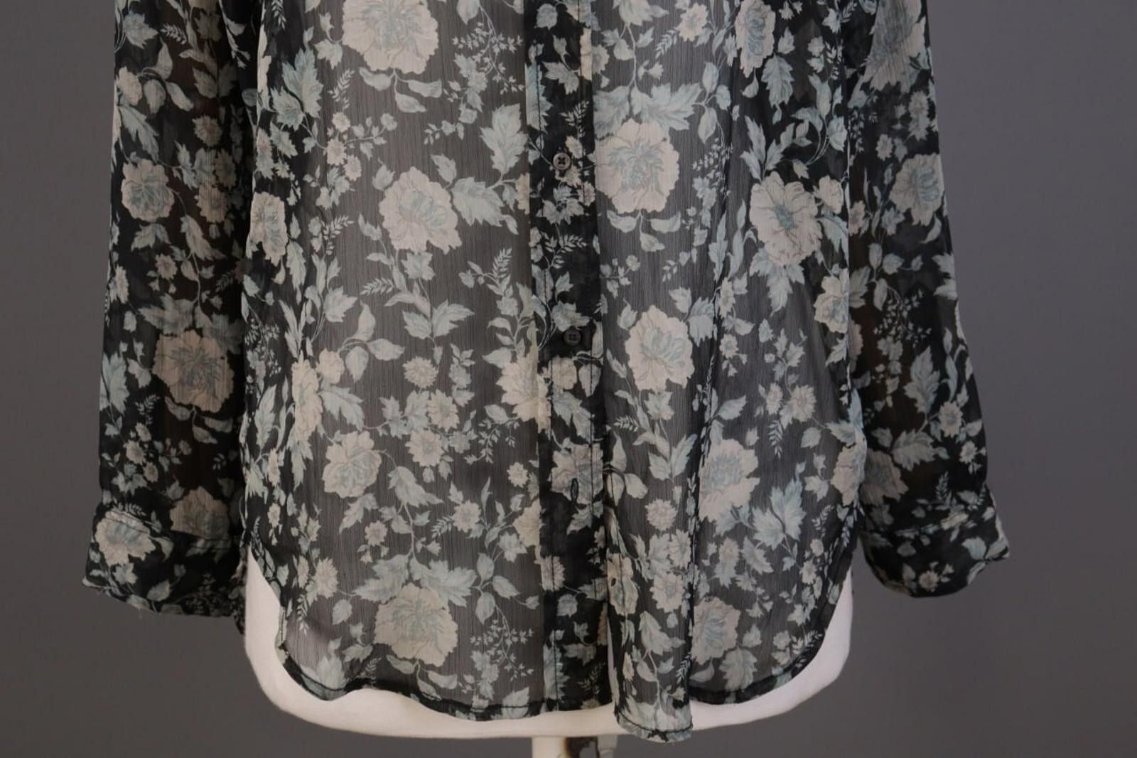 Denim & Supply Ralph Lauren Denim & Supply Ralph Lauren Balck Floral Shirt Size S Size S / US 4 / IT 40 - 5 Thumbnail