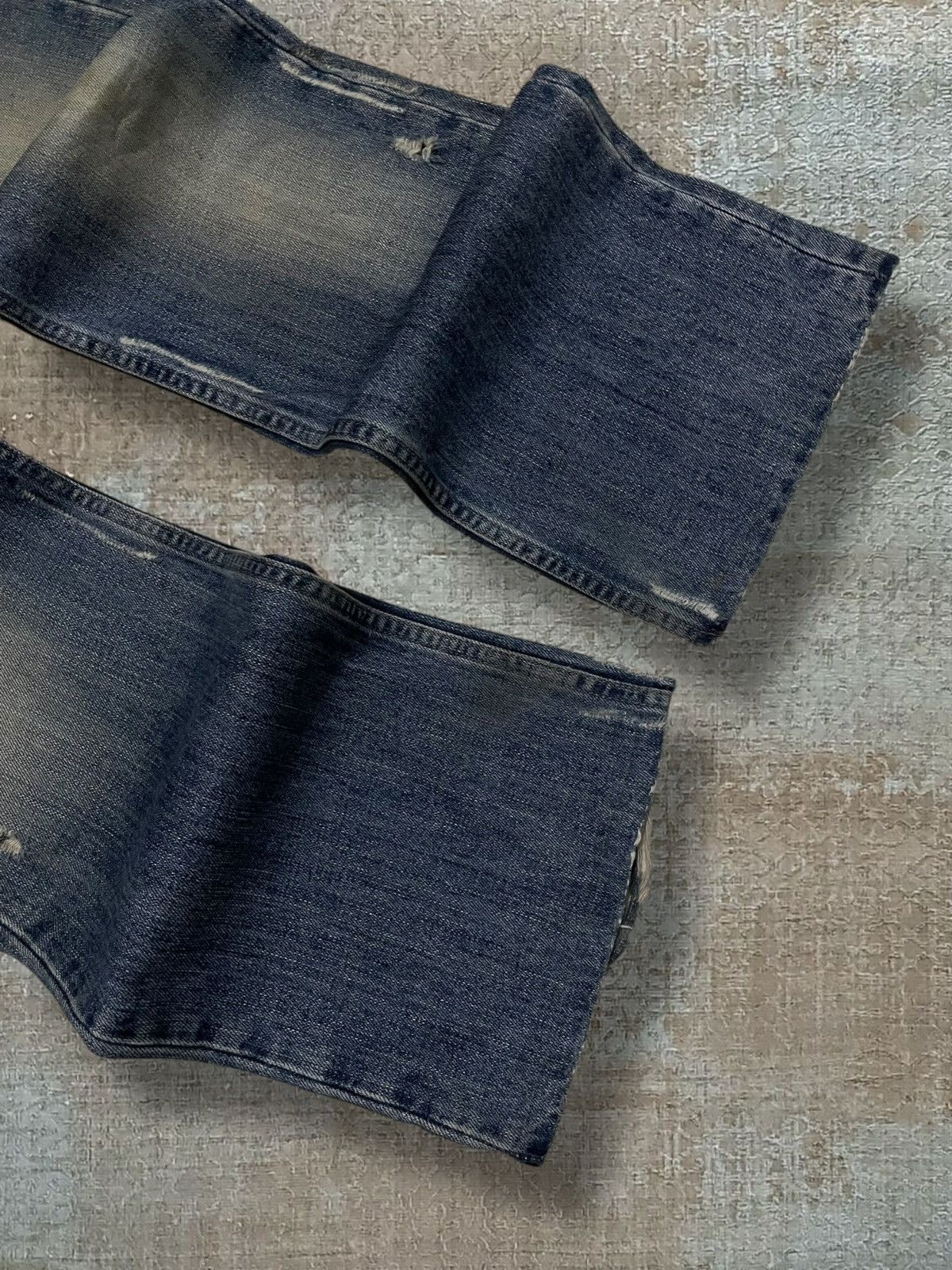 Armani Exchange Vintage 1990s Designer Armani Exchange Distressed Denim Size US 30 / EU 46 - 5 Thumbnail