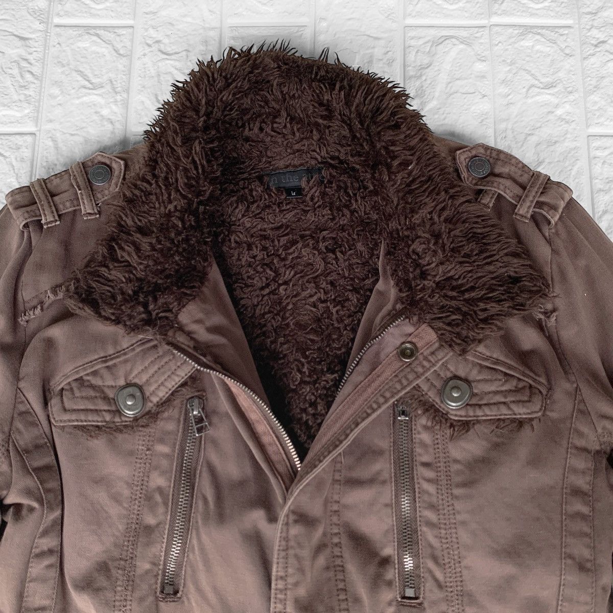 If Six Was Nine × In The Attic In the attic Military parka jacket mink fur lining Nice! Size US M / EU 48-50 / 2 - 5 Thumbnail