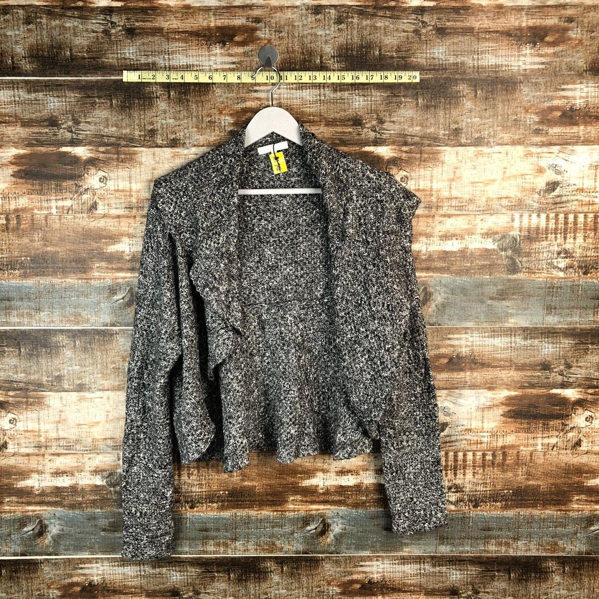 Comme Ca Mature Grey Knitwear cardigan #A1796