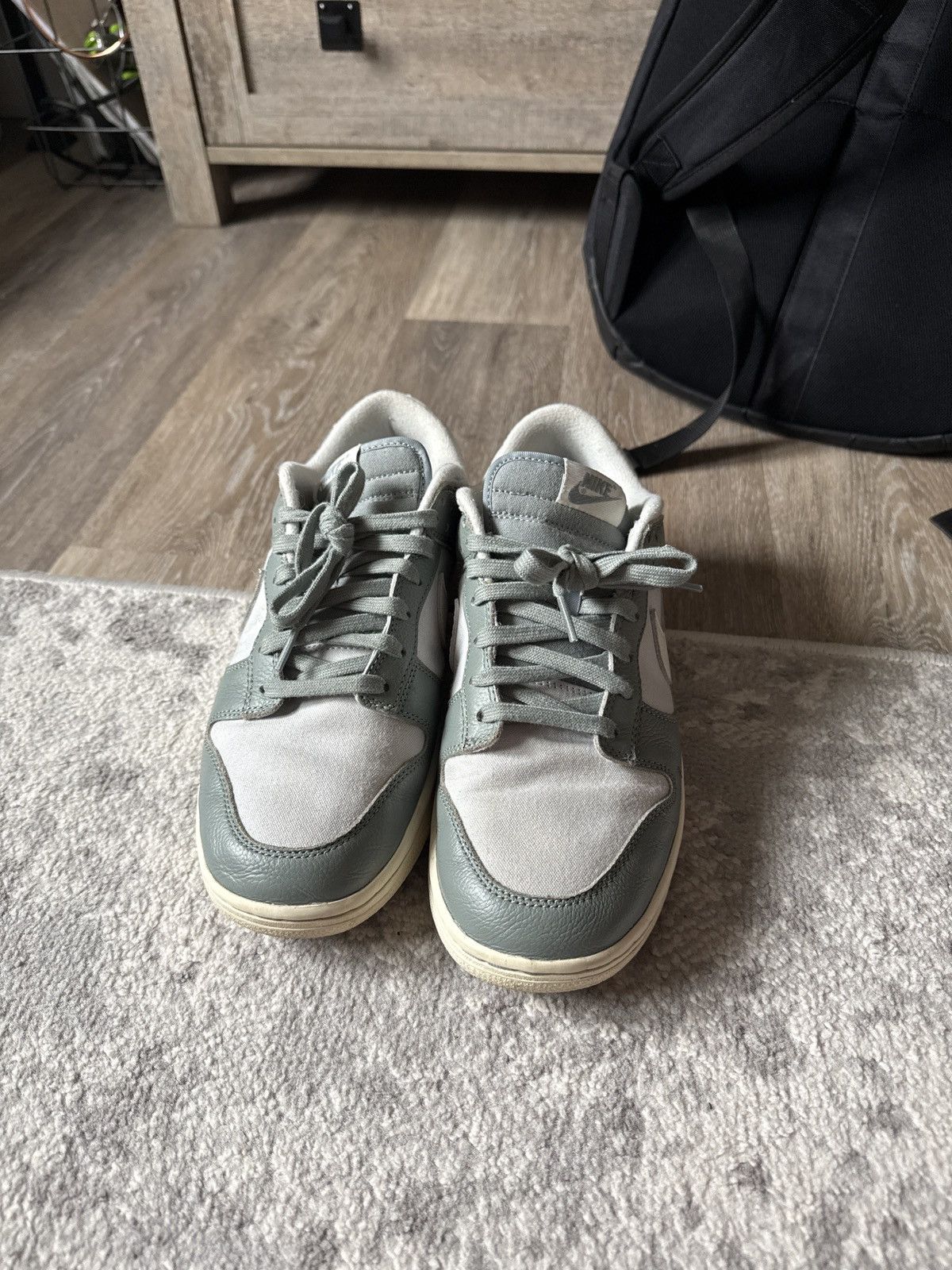 Nike Mica Green Dunks Size US 10 / EU 43 - 3 Thumbnail