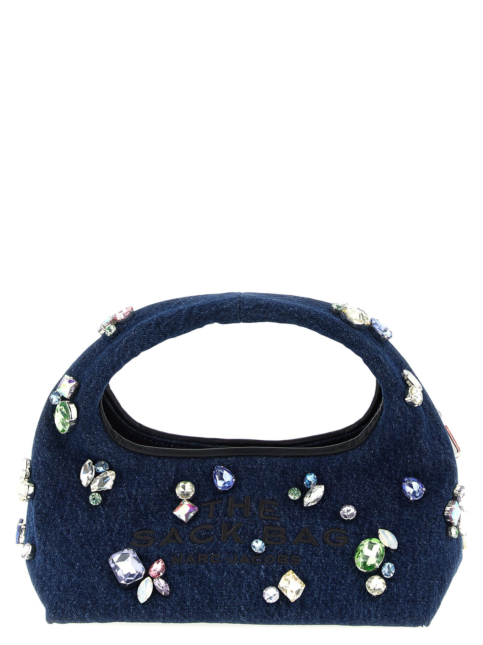 Marc Jacobs 'The Gem Denim Mini Sack' handbag Size ONE SIZE - 1 Thumbnail