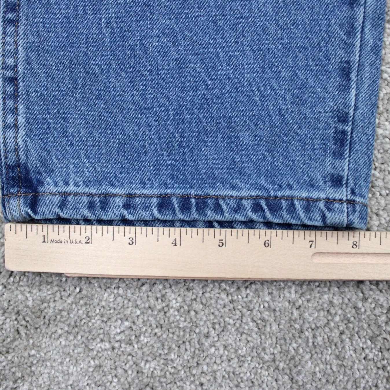 Wrangler Wrangler Rustler Jeans NWT Men 38x34 Blue Regular Fit Heavyweight Denim Straight Size US 38 / EU 54 - 5 Thumbnail