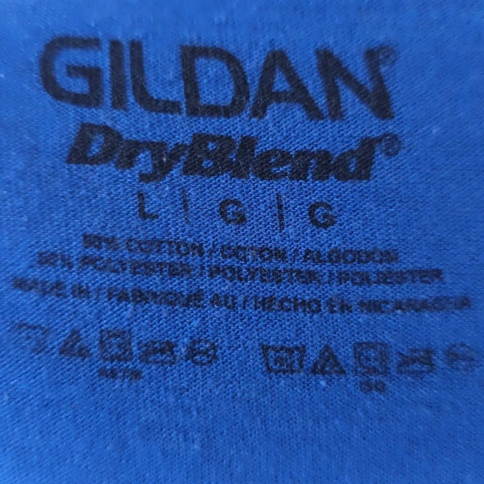Gildan 322nd Training Squadron T Shirt Mens Size Large Blue Second To None Get Some Size US L / EU 52-54 / 3 - 7 Thumbnail