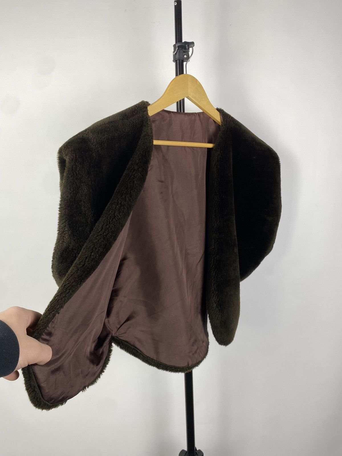 If Six Was Nine × Japanese Brand × Le Grande Bleu (L.G.B.) 💥Y2k Vintage Fluffy Mohair Fuzzy Japanese style vest Jacket Size US S / EU 44-46 / 1 - 3 Thumbnail