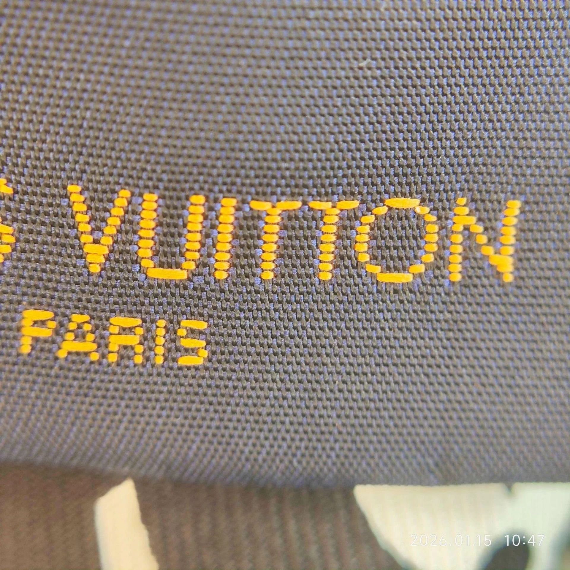 Louis Vuitton LV Silk Scarf 80x115 Black M78656 Size ONE SIZE - 7 Thumbnail