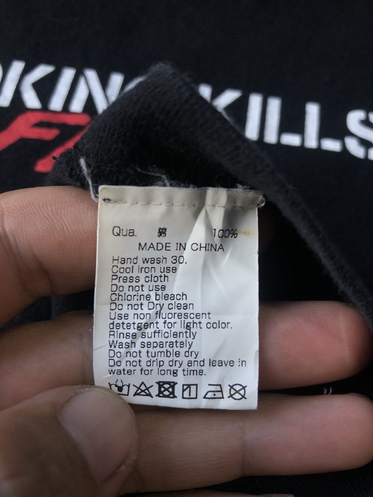 FR2 Vintage FR2 Smoking Kills Shirt Tee Size US L / EU 52-54 / 3 - 14 Thumbnail