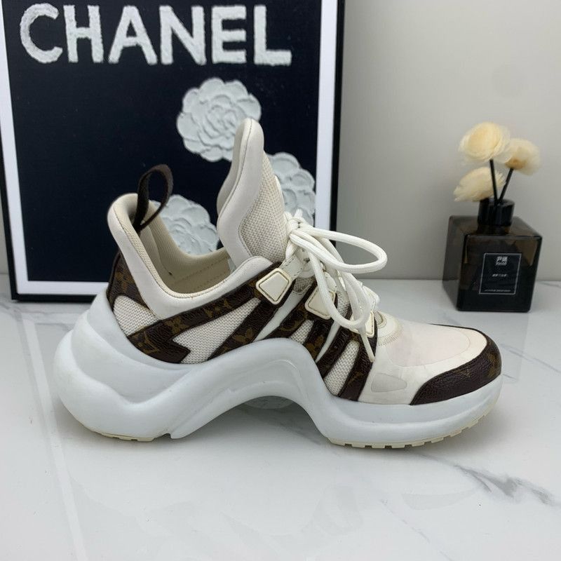 Louis Vuitton Louis Vuitton Low Top Casual Sneakers - Size US 6.5 / EU 39-40 - 8 Thumbnail