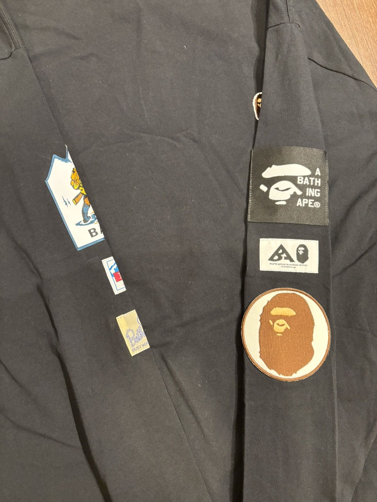 Bape Bape Patches LS Top Size US XXL / EU 58 / 5 - 3 Thumbnail