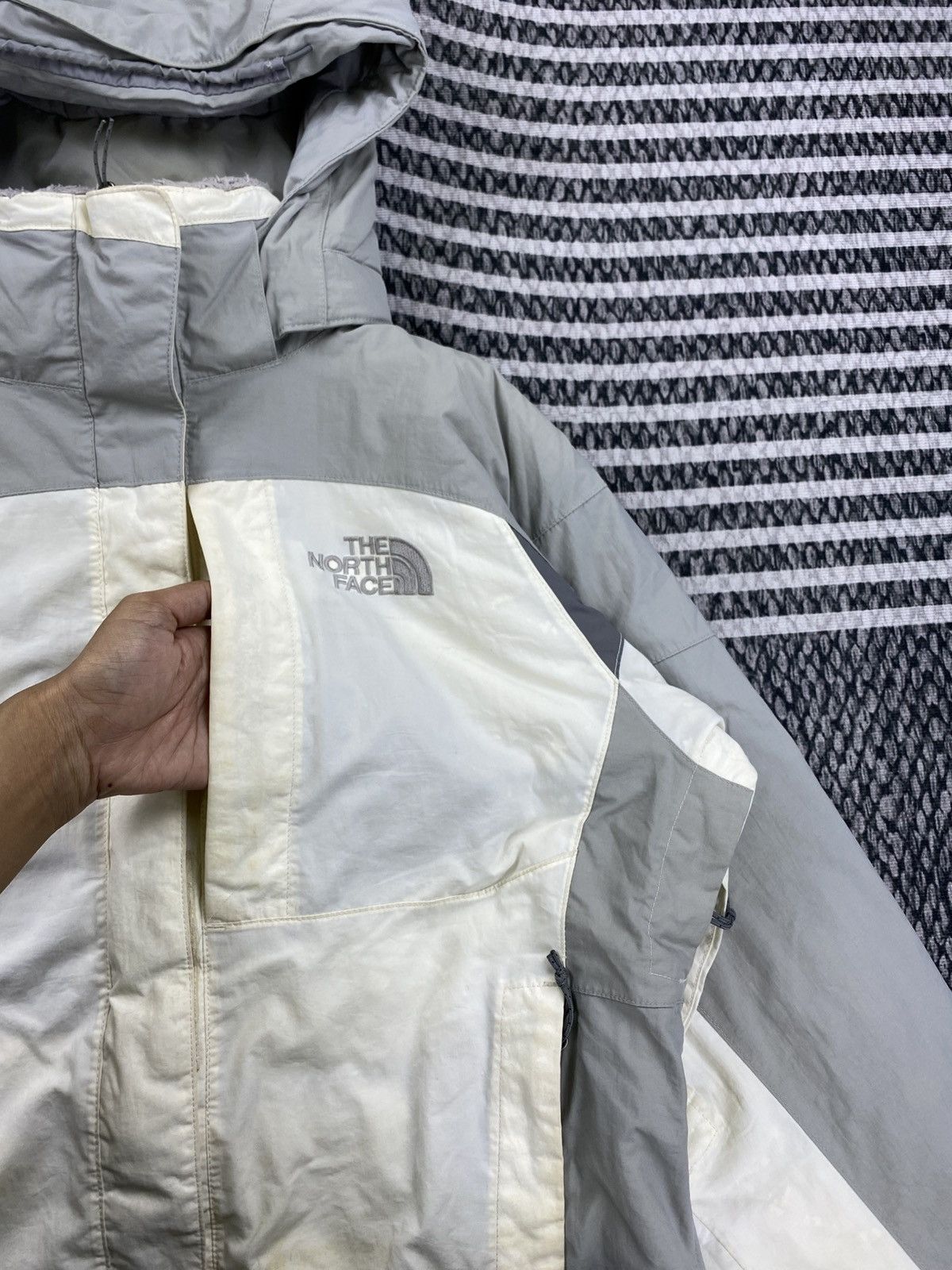 The North Face Vintage The North Face Hyvent Sherpa Hooded Jacket Size US M / EU 48-50 / 2 - 8 Thumbnail