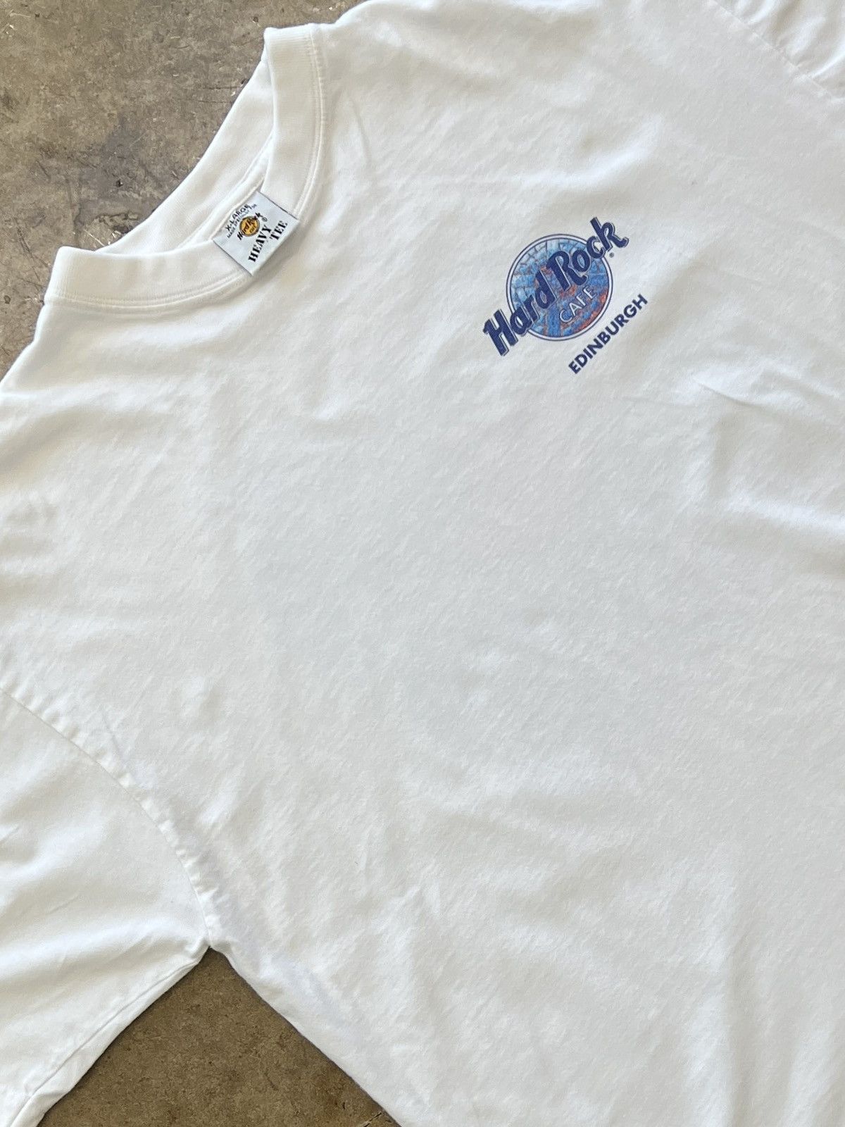 Hard Rock Cafe Vintage Hard Rock Cafe Edinburgh Vacation Tee XL Size US XL / EU 56 / 4 - 4 Thumbnail