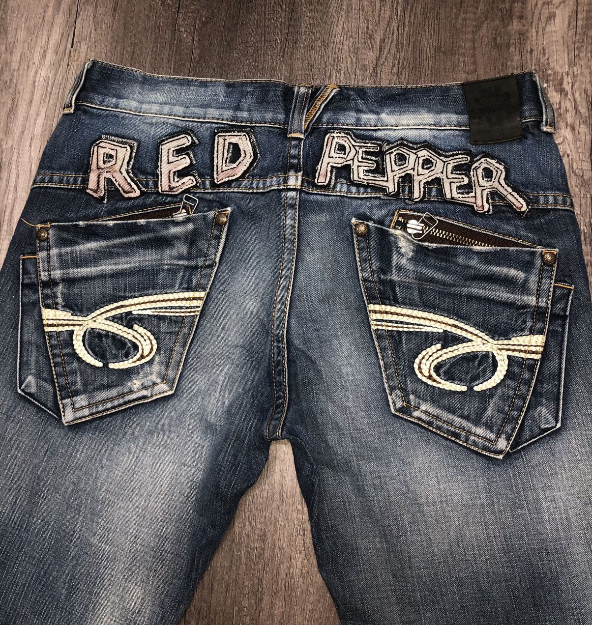 Designer × Japanese Brand Red Pepper Jeans Japan & Co Size US 36 / EU 52 - 15 Thumbnail