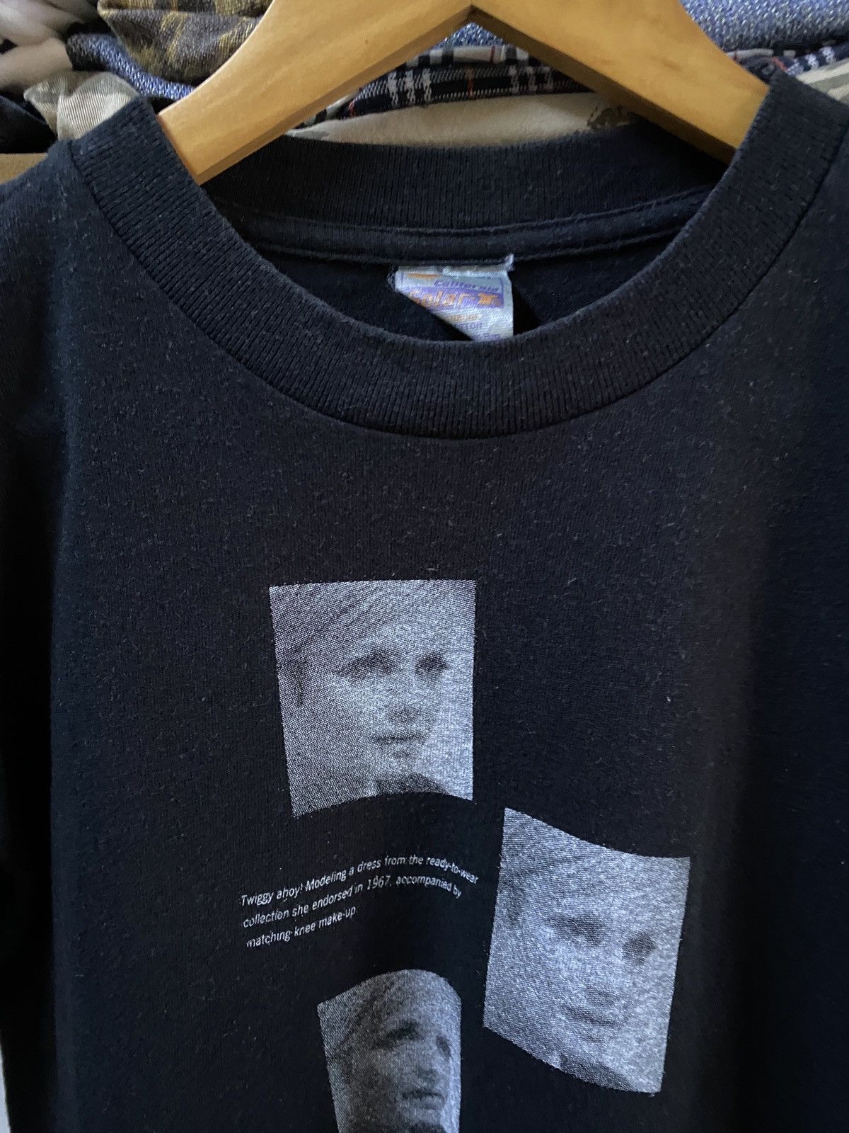 Vintage Vtg 90s Twiggy British cultural icon photofolio Photographer Size US S / EU 44-46 / 1 - 6 Thumbnail