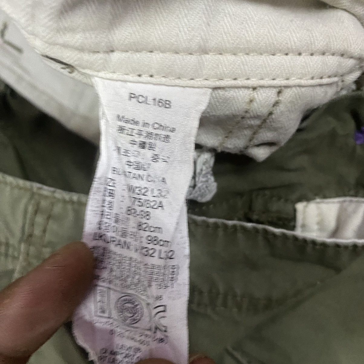Levi's × Vintage Vtg Levis 502 Cargo Pants Size US 32 / EU 48 - 4 Thumbnail