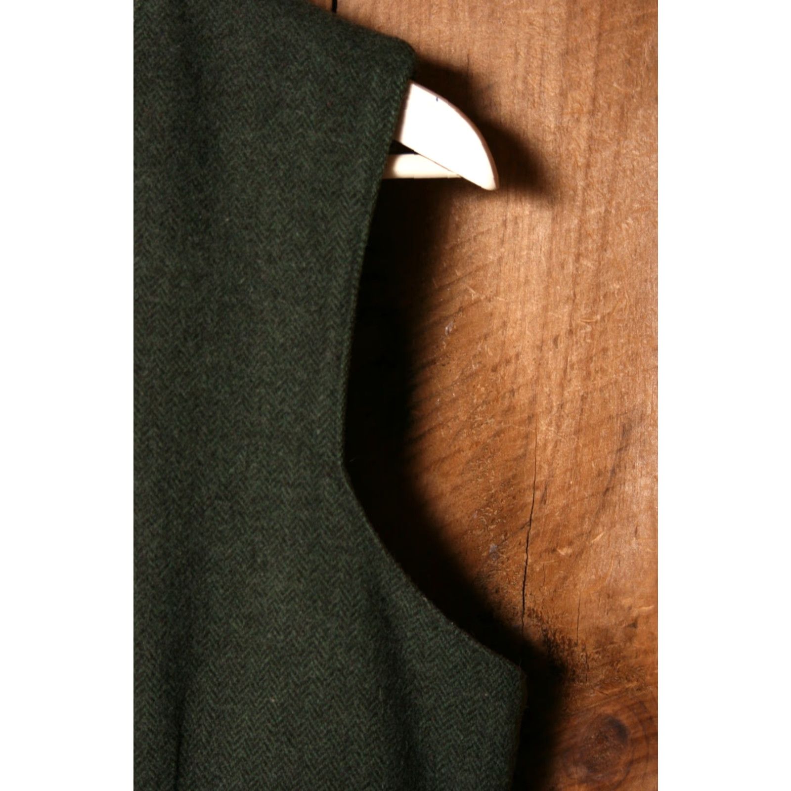 Eddie Bauer VINTAGE Eddie Bauer Green Herringbone Wool Blend Sleeveless Dress Sz. 10 Dress Size L / US 10 / IT 46 - 3 Thumbnail