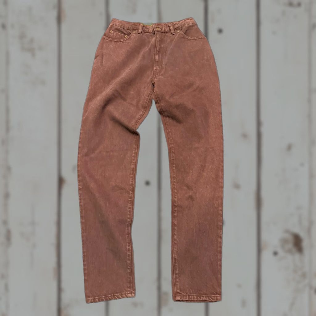Big John VINTAGE BIG JOHN Jeans NL304 Brown Denim Men’s 33x32 5-Pocket Made in Japan Extra Size US 33 - 1 Thumbnail