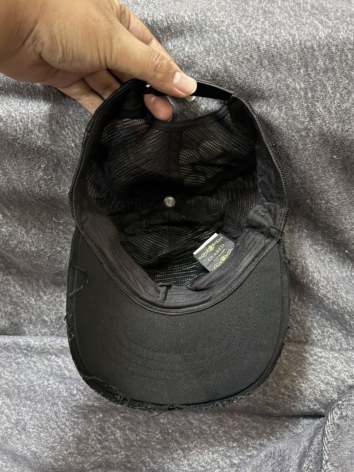 If Six Was Nine × Japanese Brand × Le Grande Bleu (L.G.B.) Japanese 999 Distressed Trucker Hats Archived lgb styled Size ONE SIZE - 7 Thumbnail