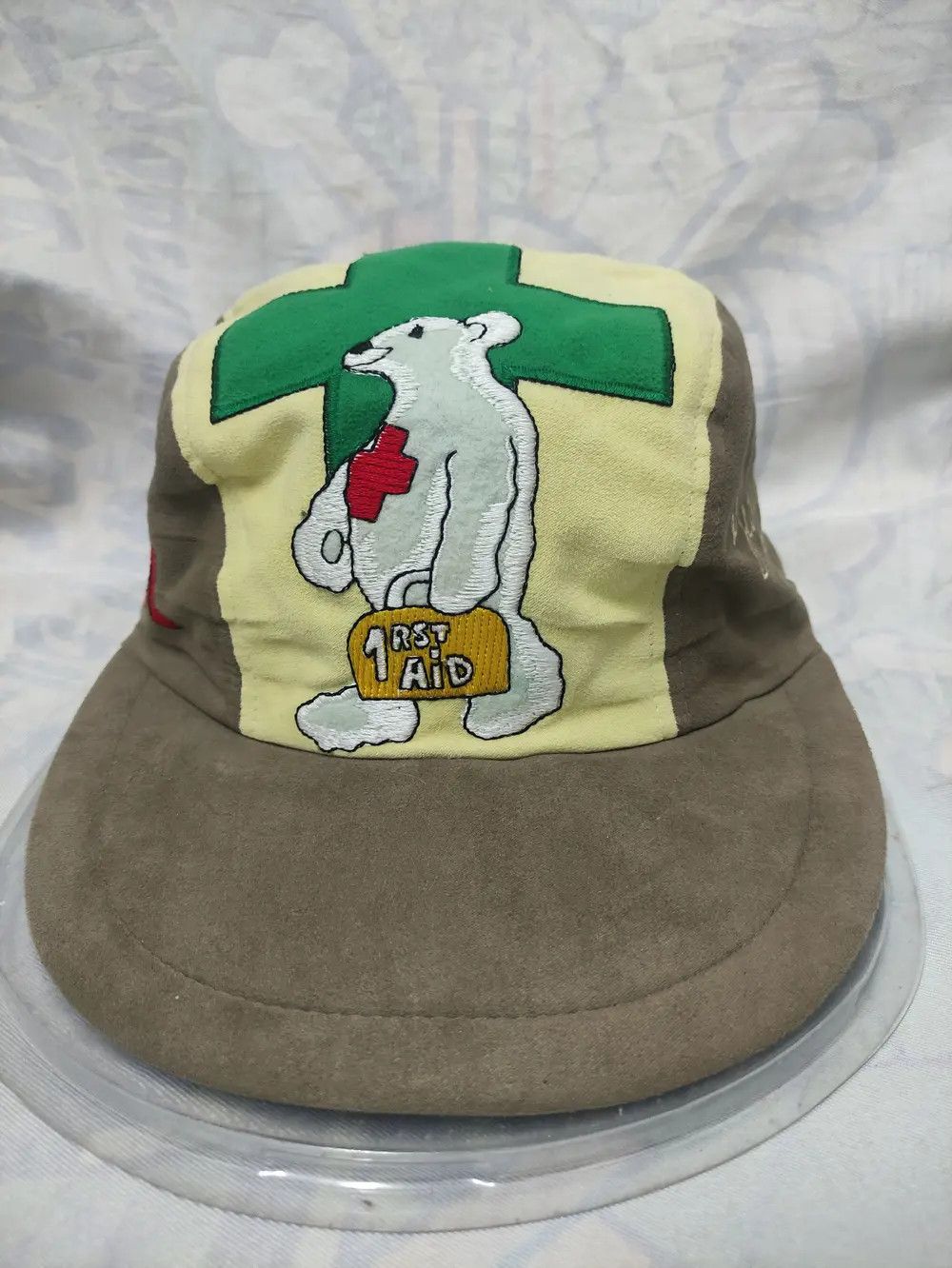 Jean Charles De Castelbajac JEAN CHARLES DE CASTELBAJAC SKI PATROL VINTAGE 5 PANEL CAP Size ONE SIZE - 3 Thumbnail