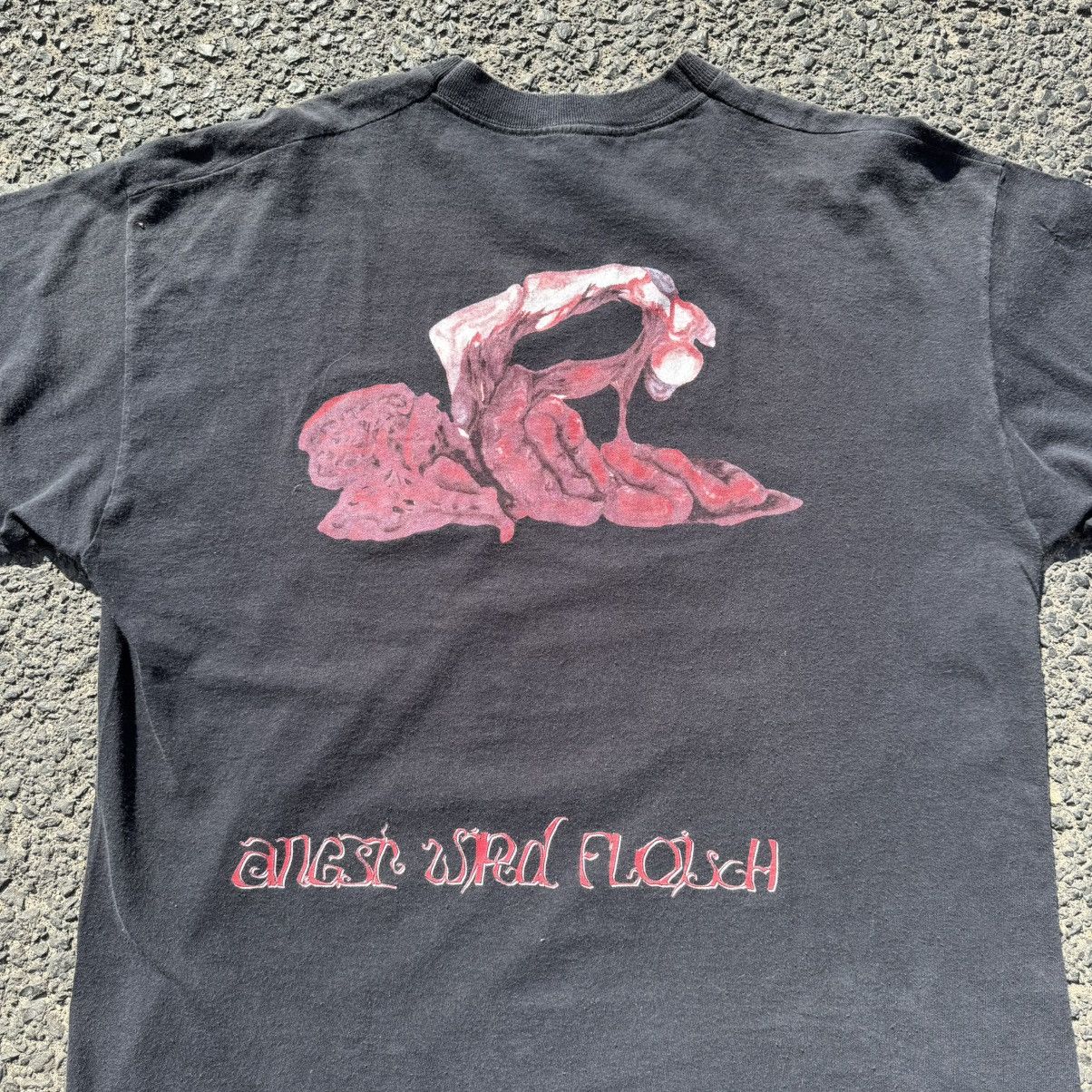Band Tees × Vintage Vintage Eisregen Metal Band Krebs Macht Frei Single Stitch Size US XL / EU 56 / 4 - 15 Thumbnail