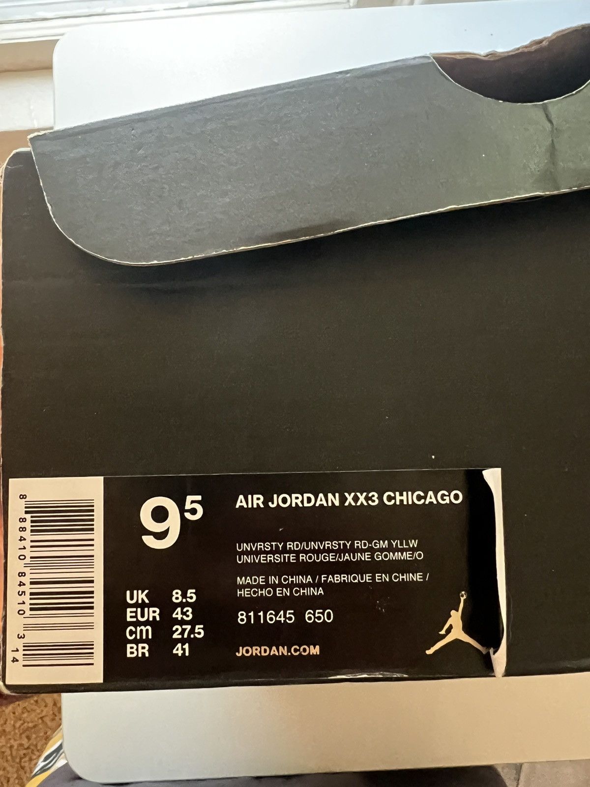 Jordan Brand Air Jordan 23 Chicago Size US 9.5 / EU 42-43 - 5 Thumbnail