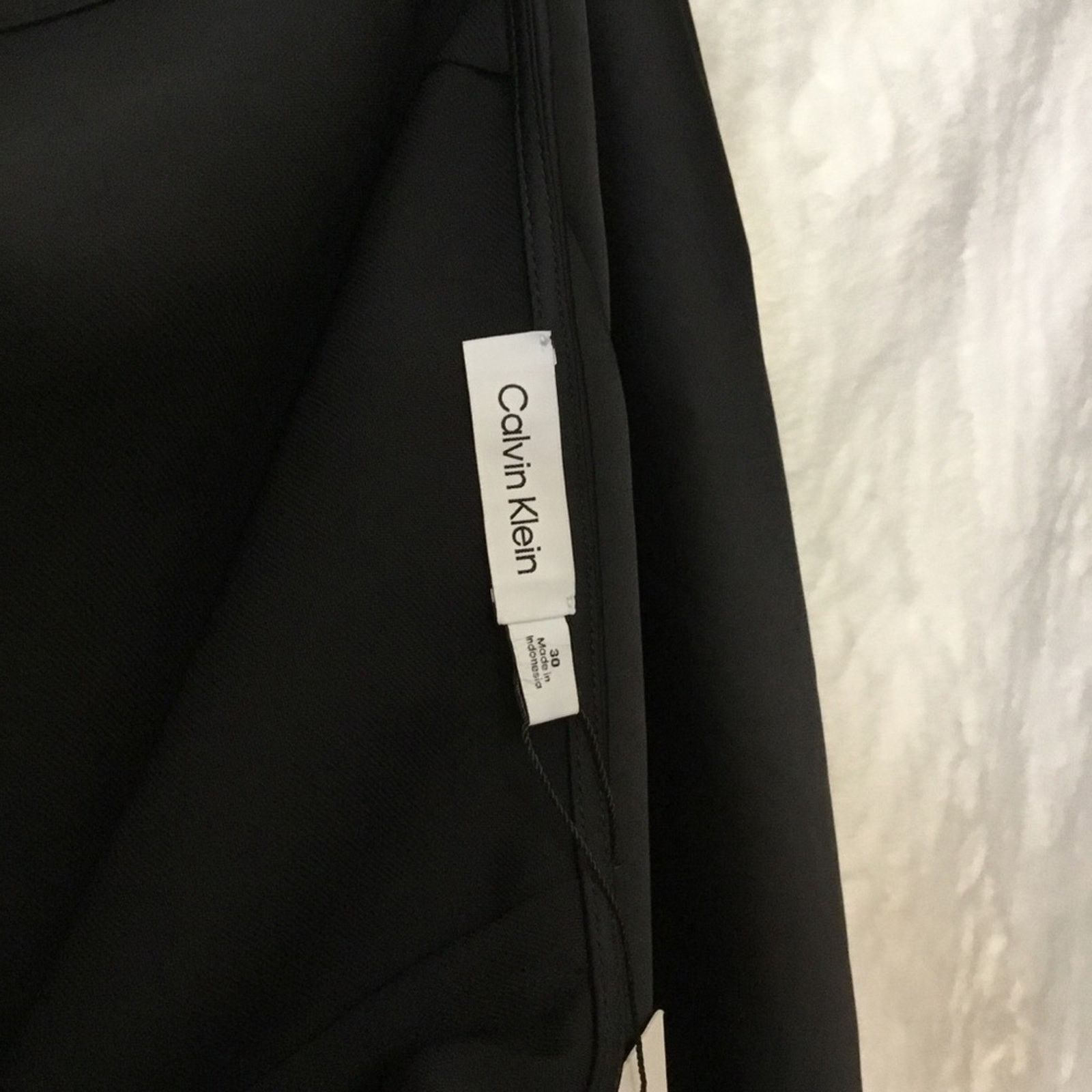 Calvin Klein Calvin Klein Black Satin Maxi Flare Skirt with Side Zipper Size 30" / US 8 / IT 44 - 7 Thumbnail