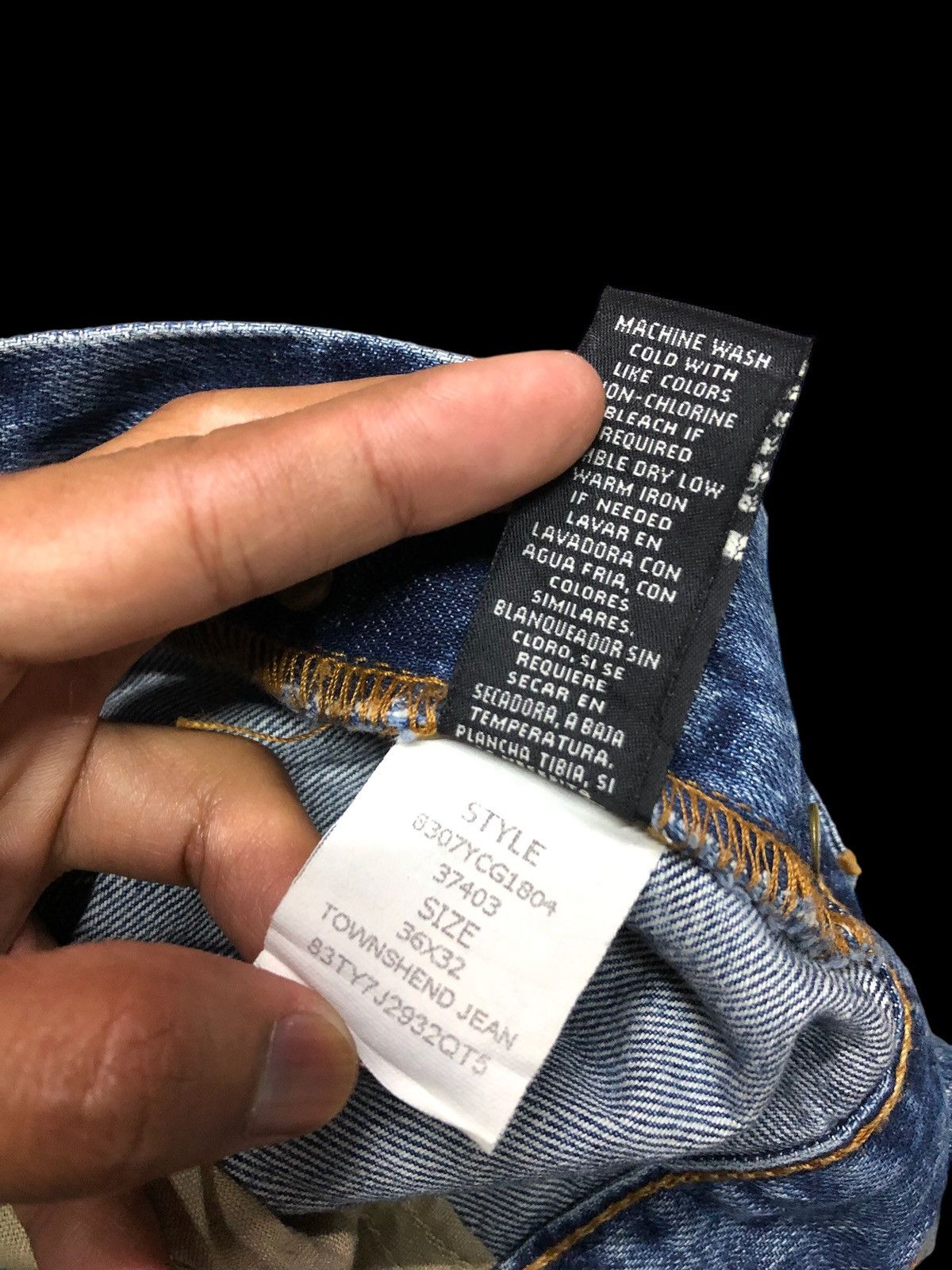 Polo Ralph Lauren RL POLO JEANS WASHED BLUE DENIM Size US 36 / EU 52 - 4 Thumbnail