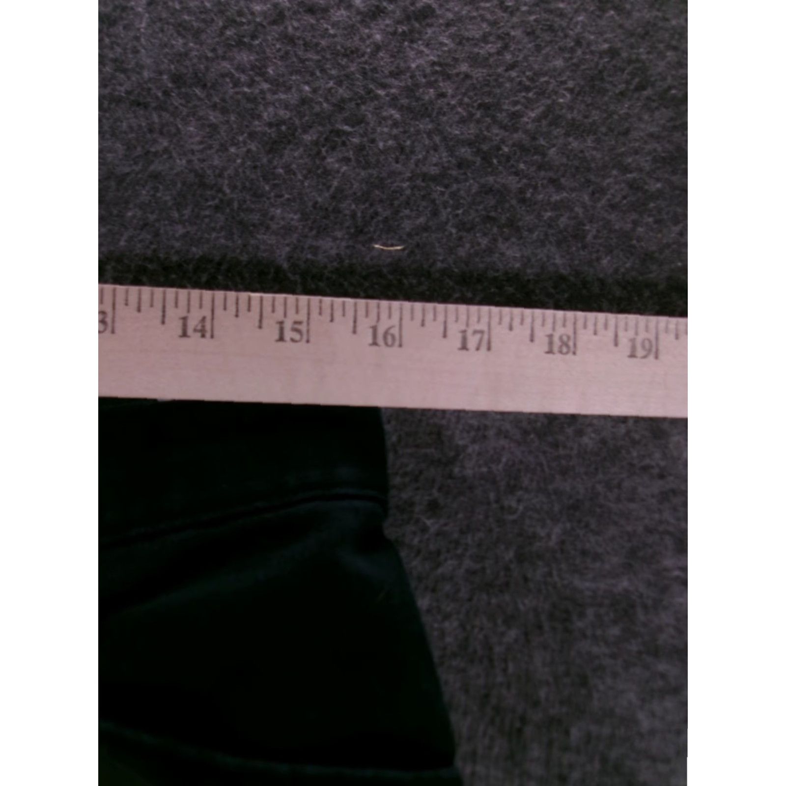 Lee Lee Pants Womens 12 Black Cotton Stretch Tapered Ankle Flat Front Casual Chino Size 34" / US 12 / IT 48 - 4 Thumbnail