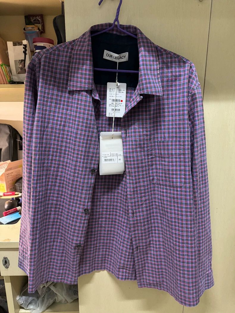 Our Legacy Our Legacy size50 Plaid shirts Size US M / EU 48-50 / 2 - 2 Thumbnail