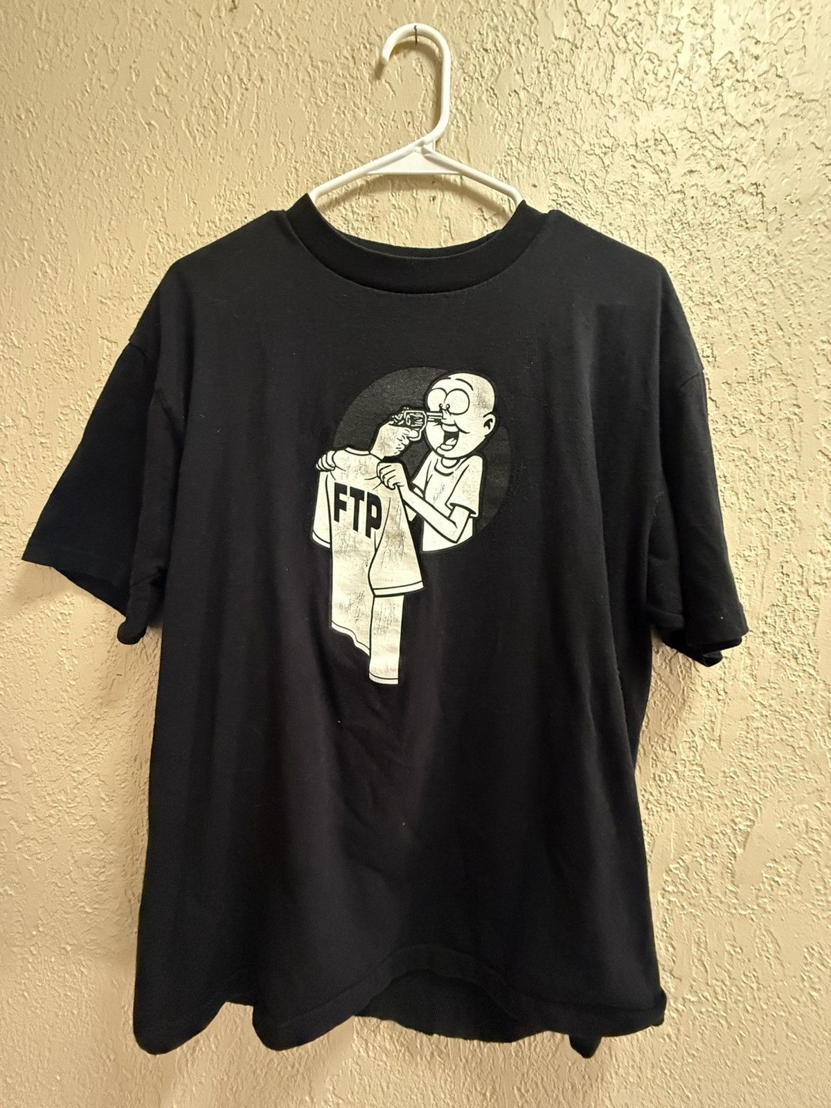 Fuck The Population FTP Gun to the Head T-Shirt Size US L / EU 52-54 / 3 - 1 Thumbnail