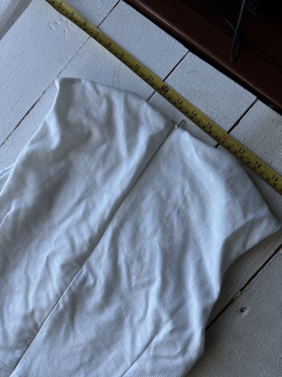 Armani ARMANI JEANS 🚨 WHITE DRESS LUXURY OLD MONEY WOMEN Size M / US 6-8 / IT 42-44 - 15 Thumbnail