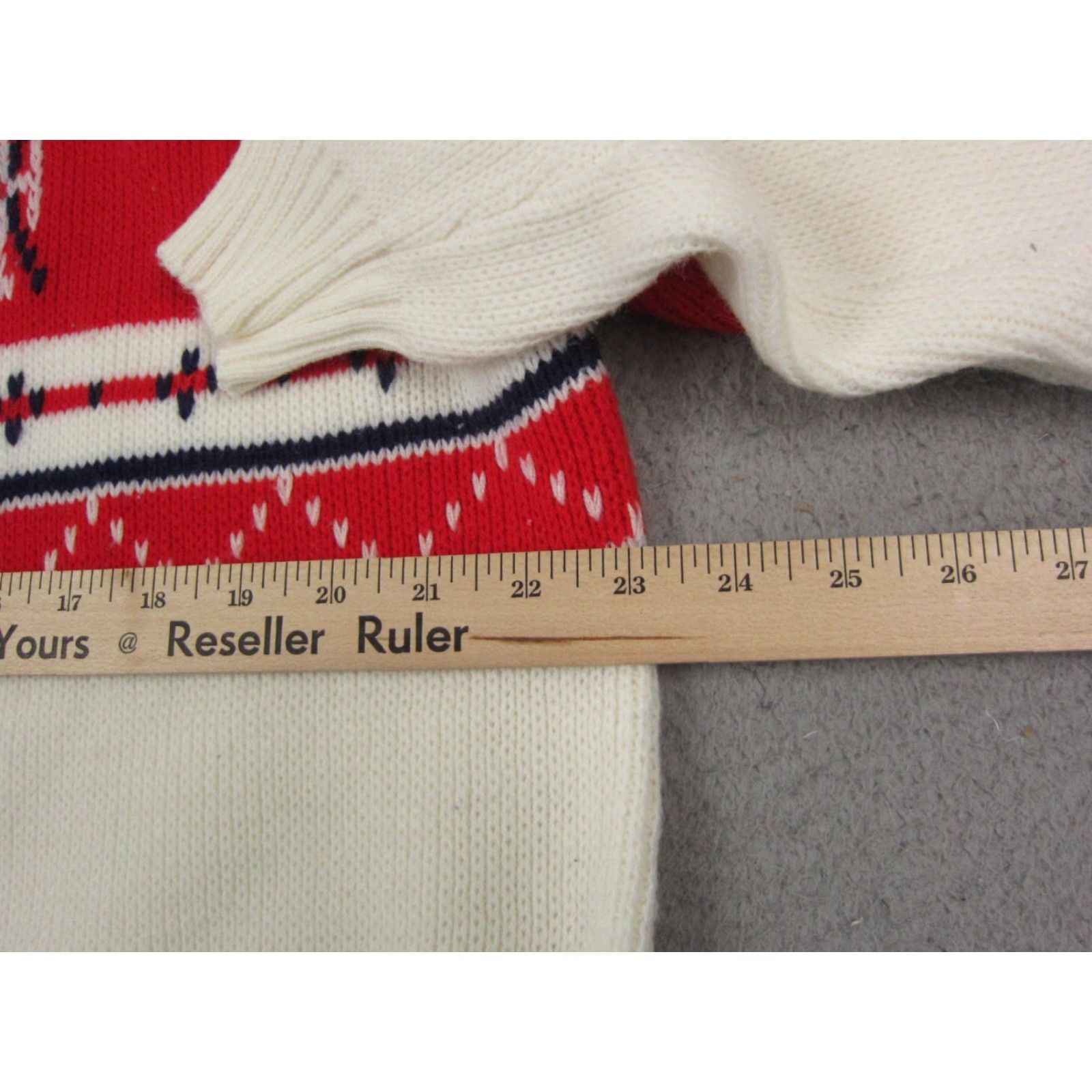 Vintage VINTAGE Montgomery Ward Sweater Mens XL Pullover Knit Mock Neck Ivory 80s 90s Casual Business Mens Size US XL / EU 56 / 4 - 7 Thumbnail