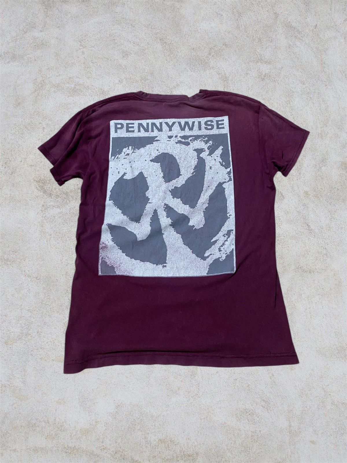 Band Tees × Vintage Vintage Pennywise distressed trashed Size US M / EU 48-50 / 2 - 2 Thumbnail