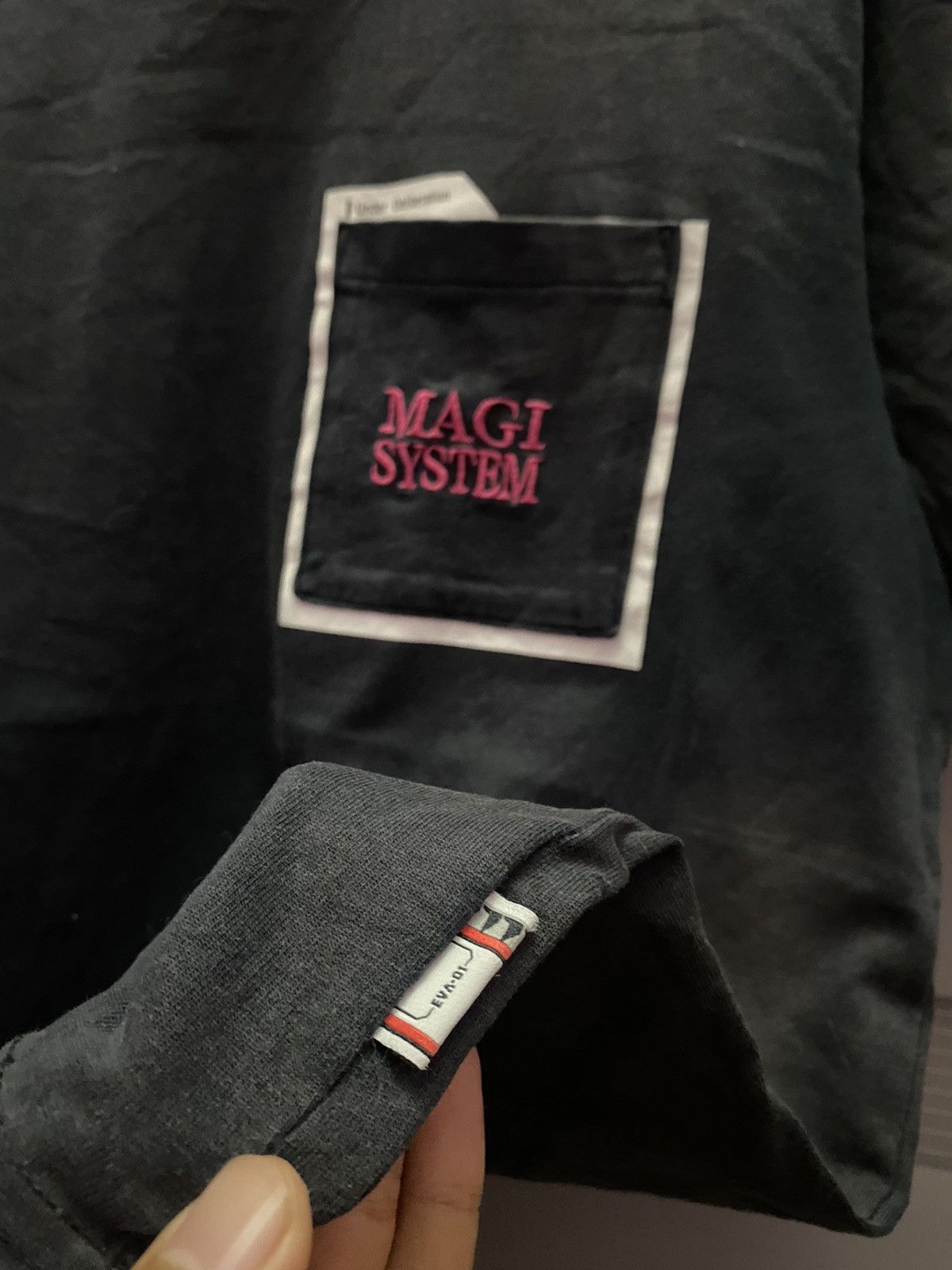 Anime Neon Genesis Evangelion 2.0 Magi System Movie Faded Tee Size US M / EU 48-50 / 2 - 6 Thumbnail