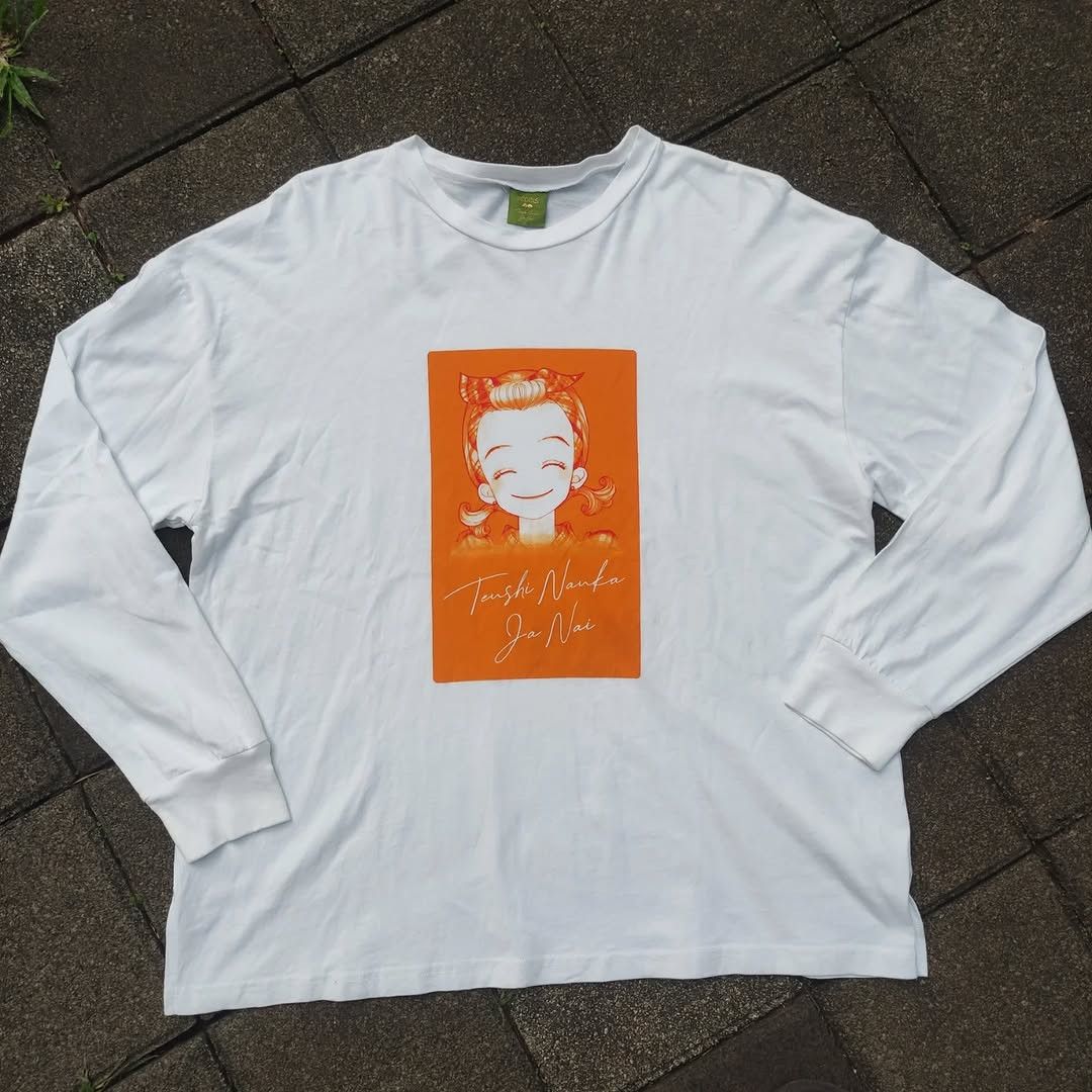 Anime Vintage Manga Tenshi Nanka Ja Nai Tee Size US M / EU 48-50 / 2 - 1 Thumbnail