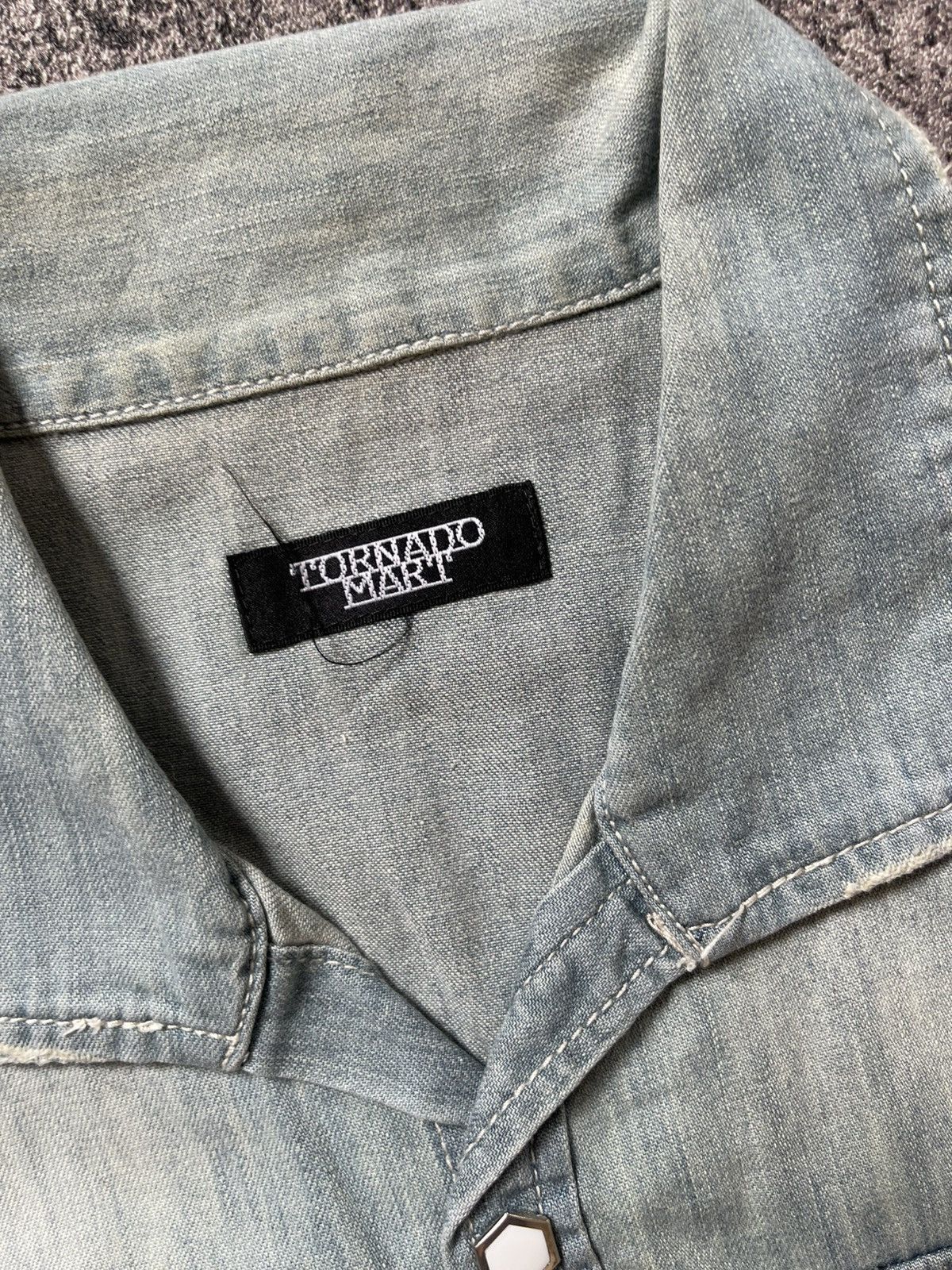Tornado Mart Tornado Mart ifsixwasnine jeans shirt Size US M / EU 48-50 / 2 - 6 Thumbnail