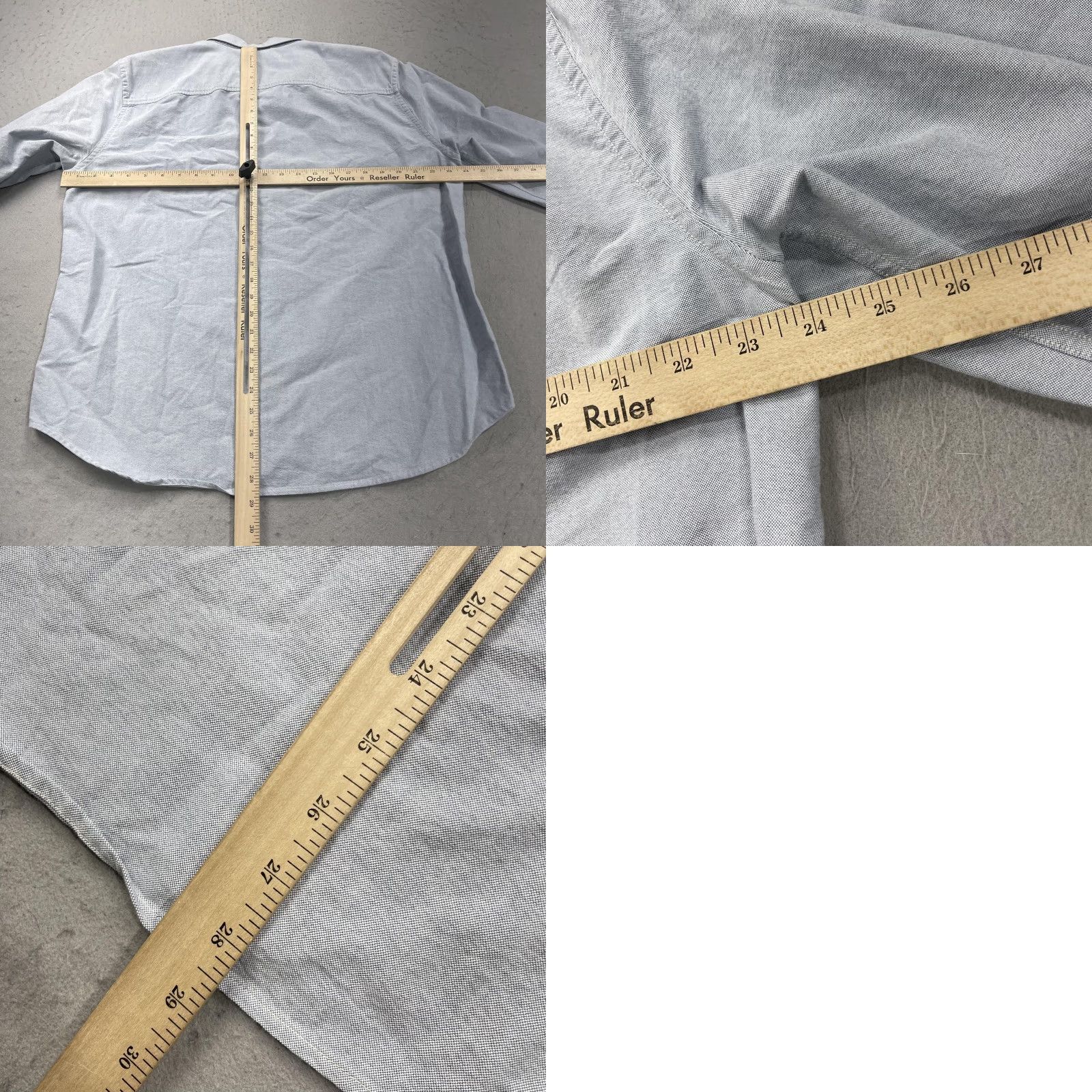 Outerknown Outerknown Shirt Mens XL Blue Chambray Button Down Long Sleeve Organic Cotton Size US XL / EU 56 / 4 - 8 Thumbnail